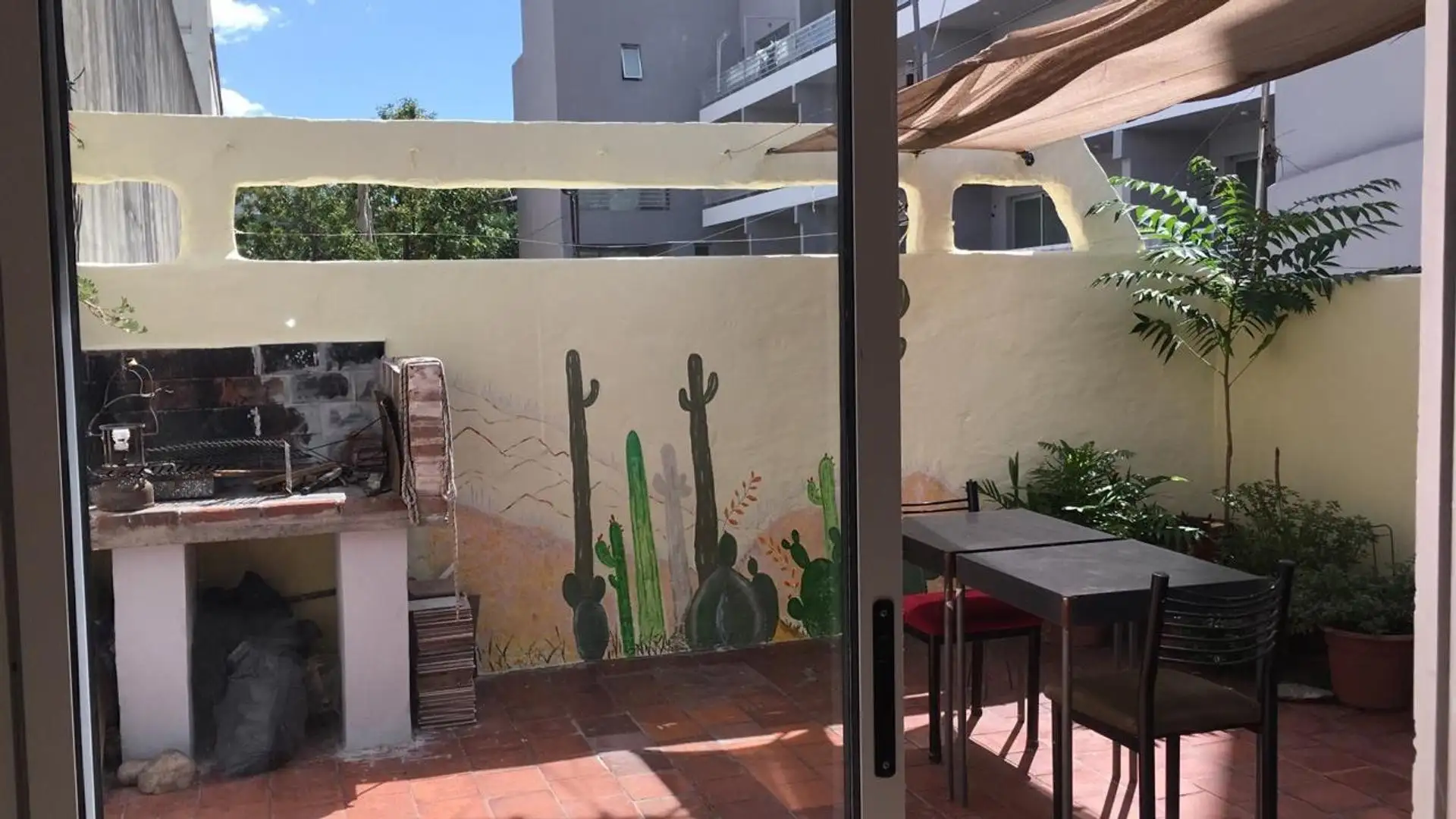 PH с 2 спальнями и патио 20 m² в Constitución