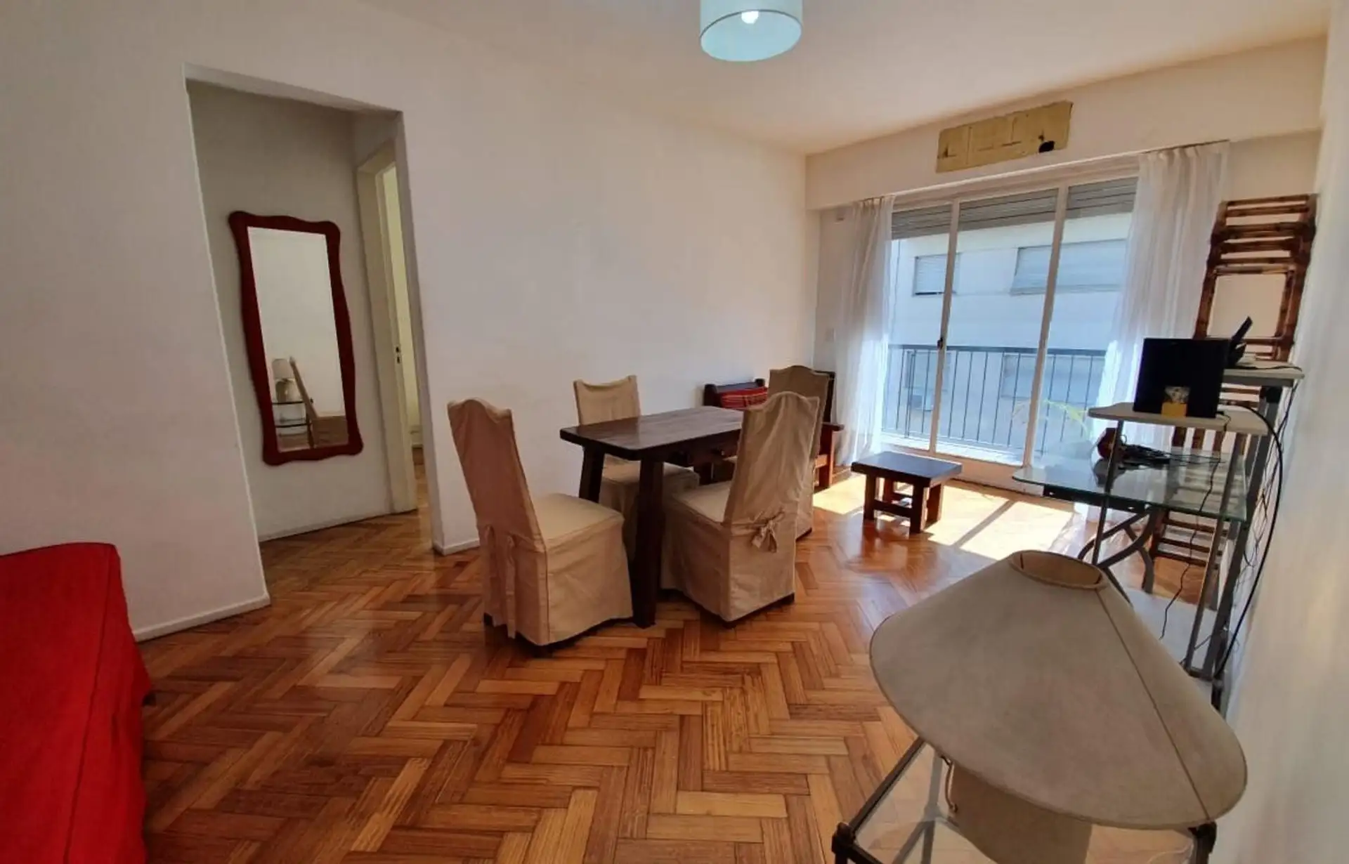 Меблированная квартира-студия с балконом в Constitución