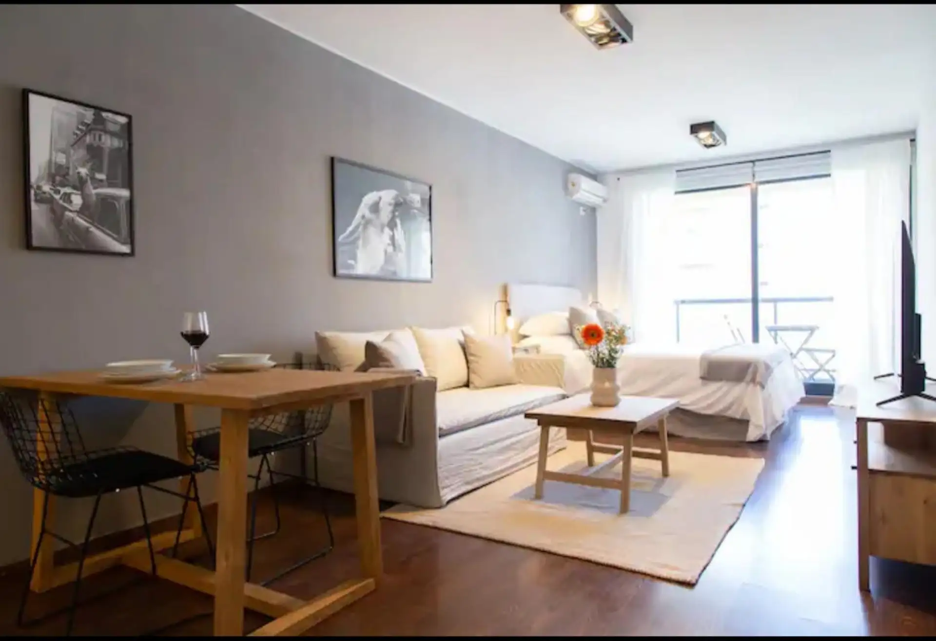 Monoambiente amoblado de 1 baño en Villa Urquiza