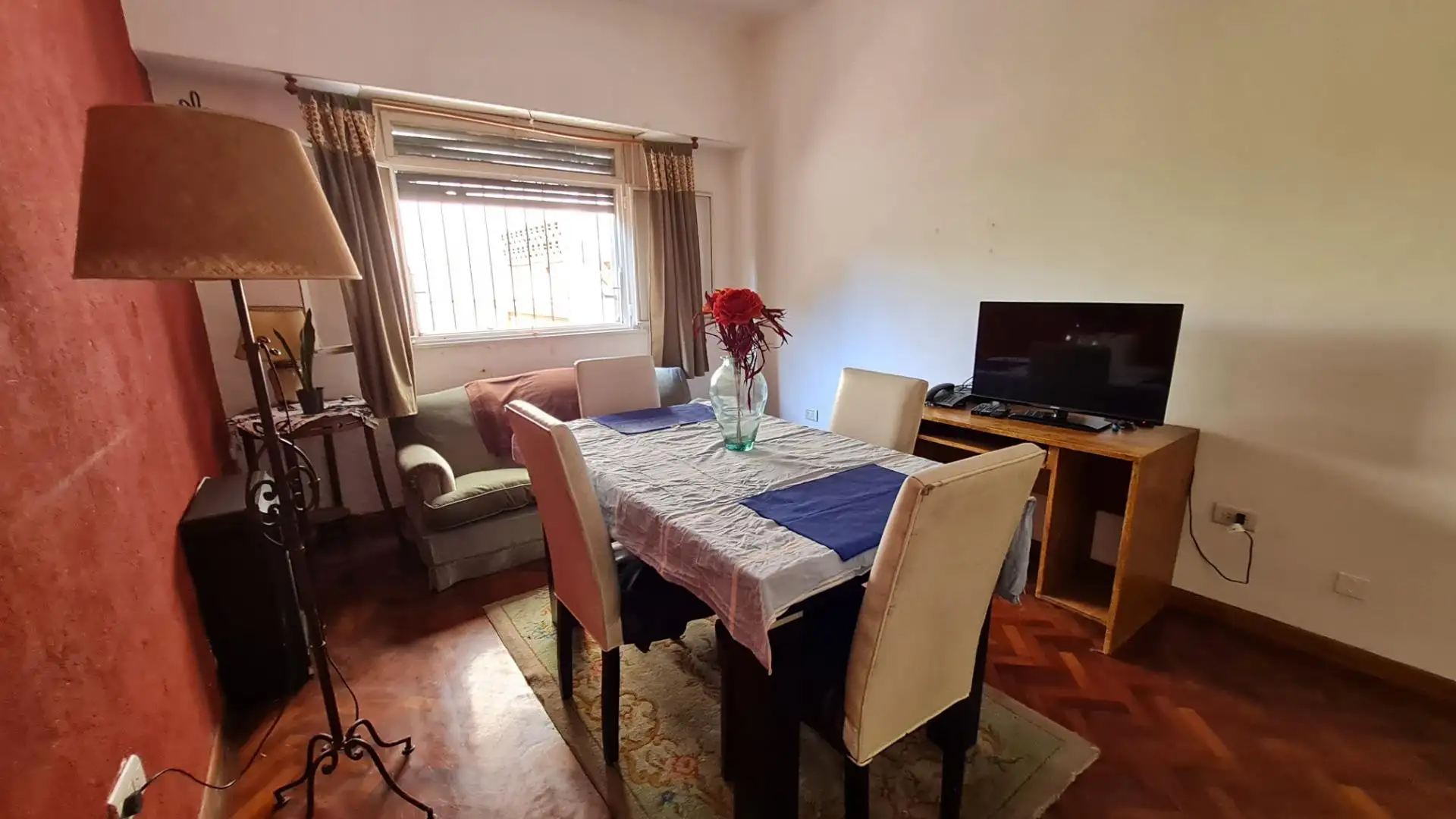 Apartamento mobiliado de 3 ambientes com 2 dormitórios em Villa Crespo