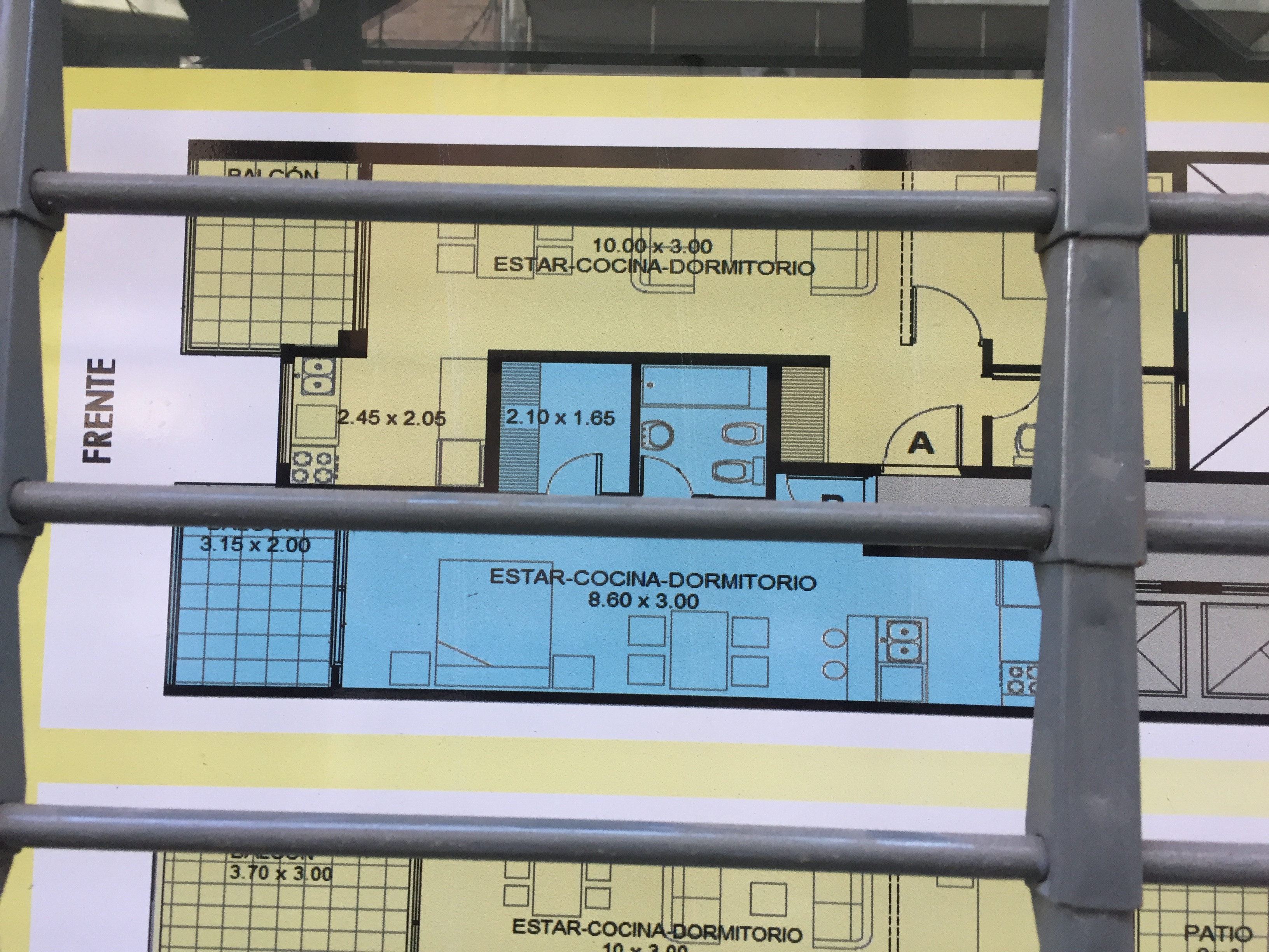 Departamento de 2 ambientes con balcón en Flores