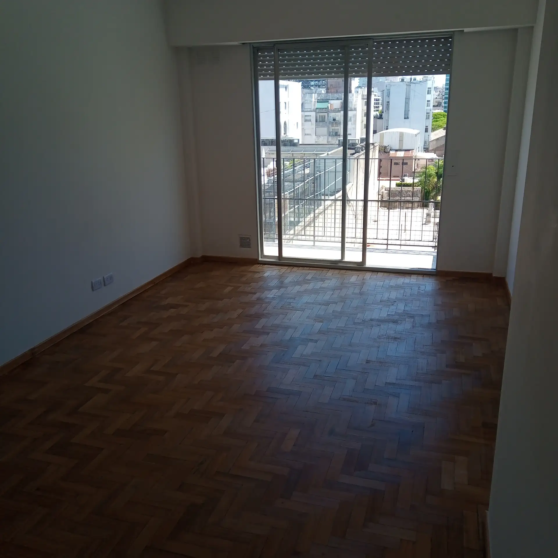 Studio with balcony