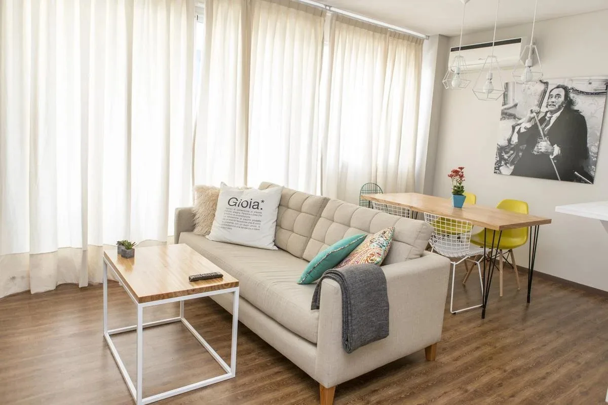 Apartamento studio para aluguel temporário em Palermo