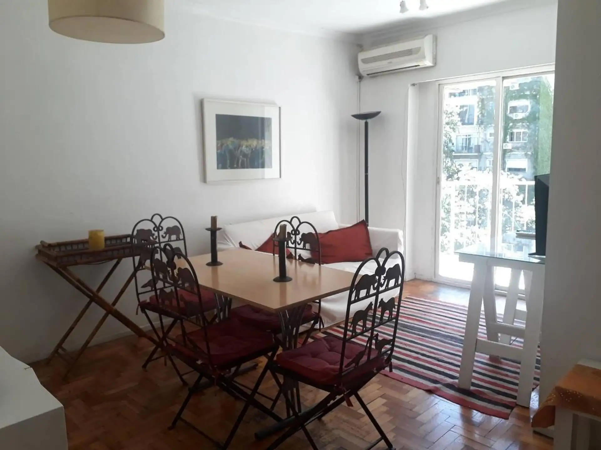 Apartamento de 3 ambientes com 2 dormitórios em Palermo