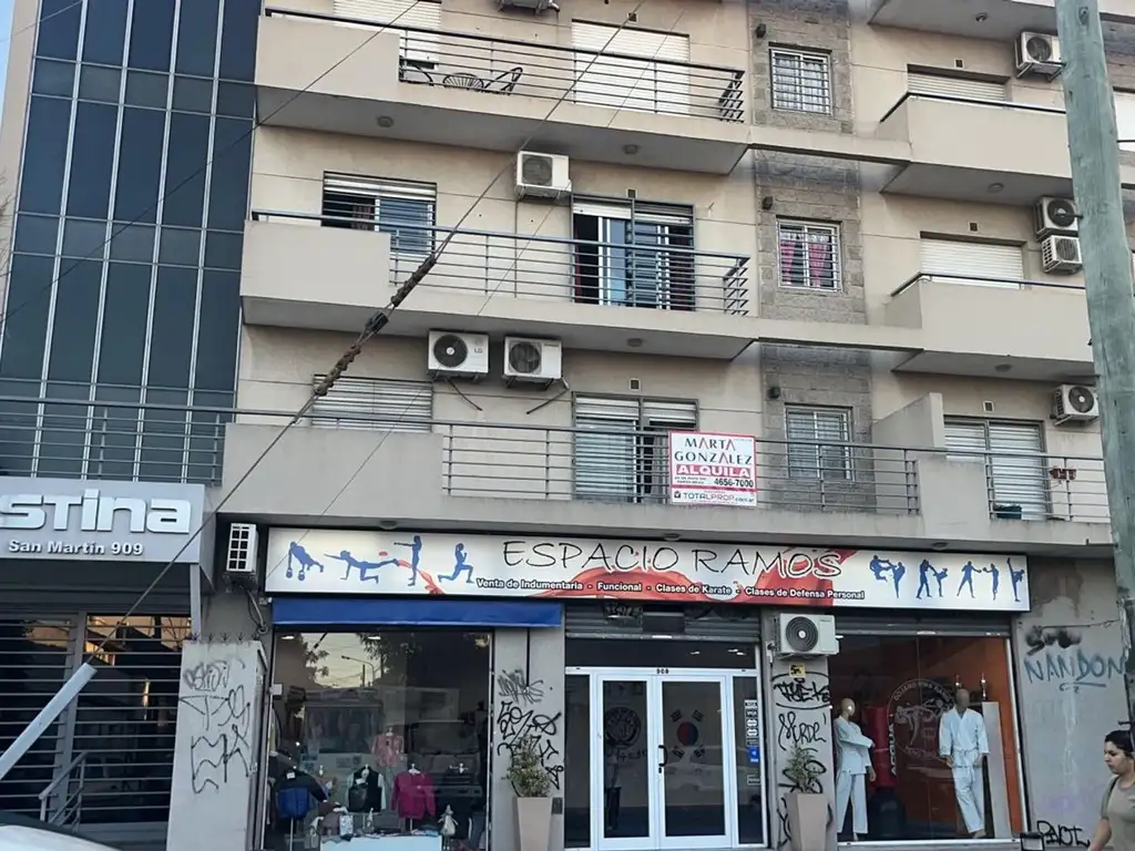 2 ambientes con terraza propia