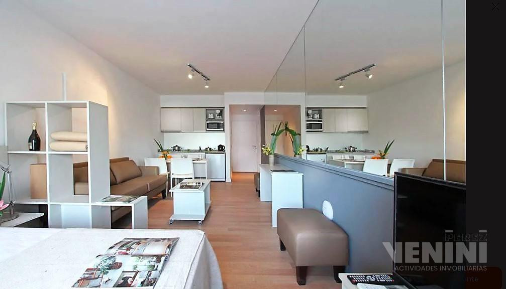 Departamento de 1 dormitorio con balcón en Palermo