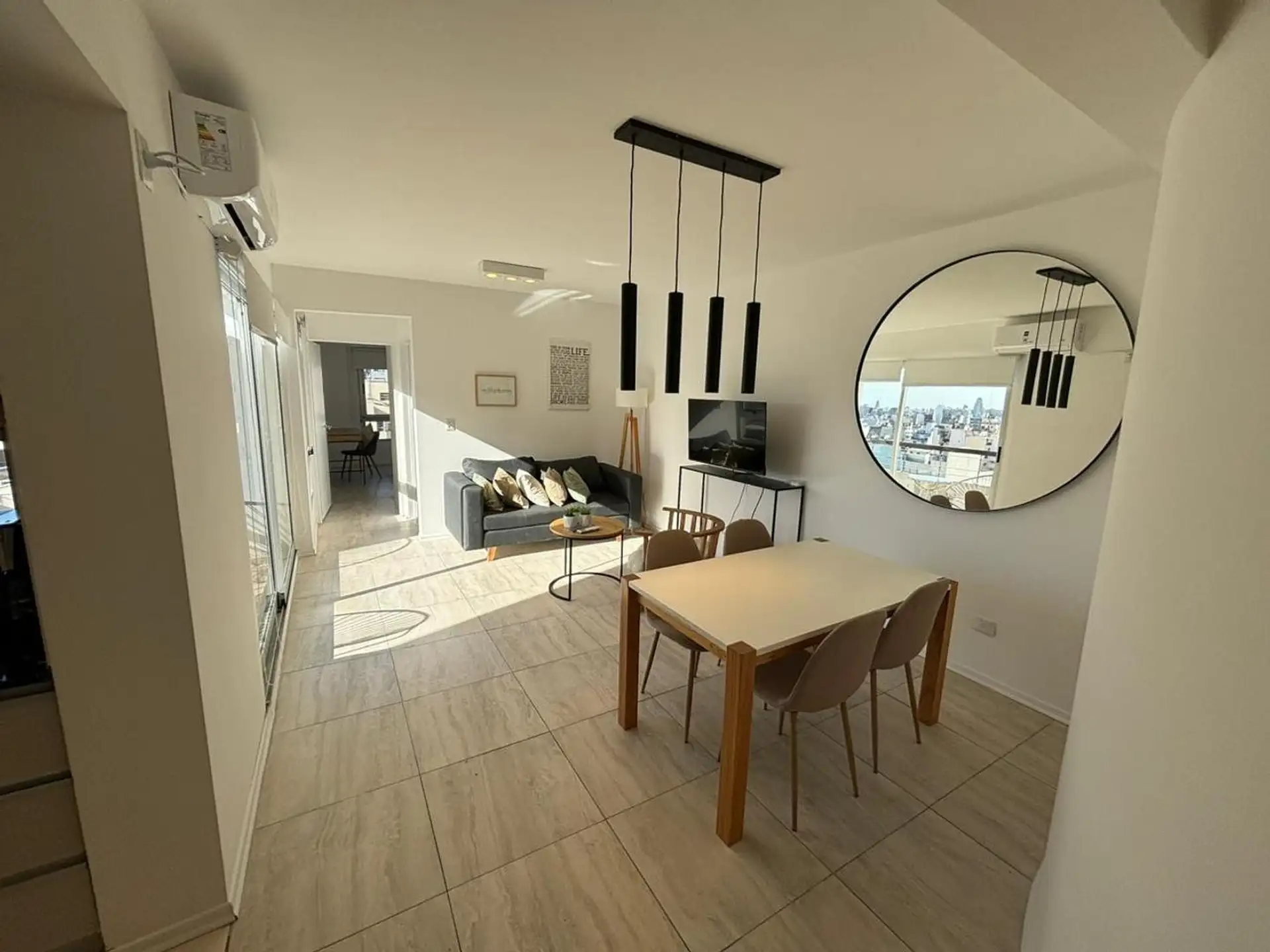 Departamento de 2 ambientes amoblado en Almagro