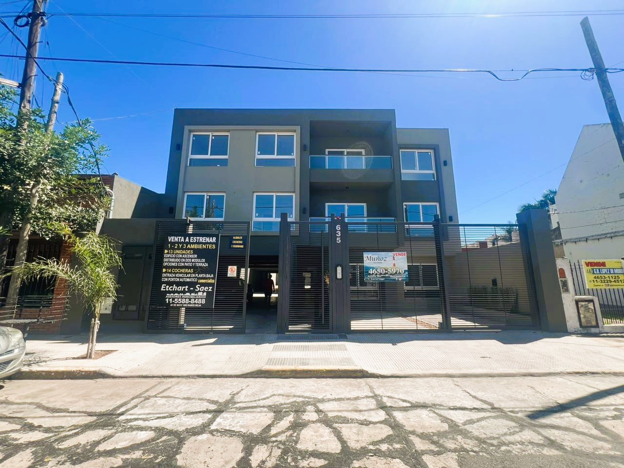 Brand-new two-room apartment in La Matanza with parking space