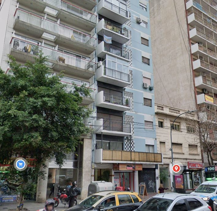 Monoambiente con aire acondicionado en Palermo