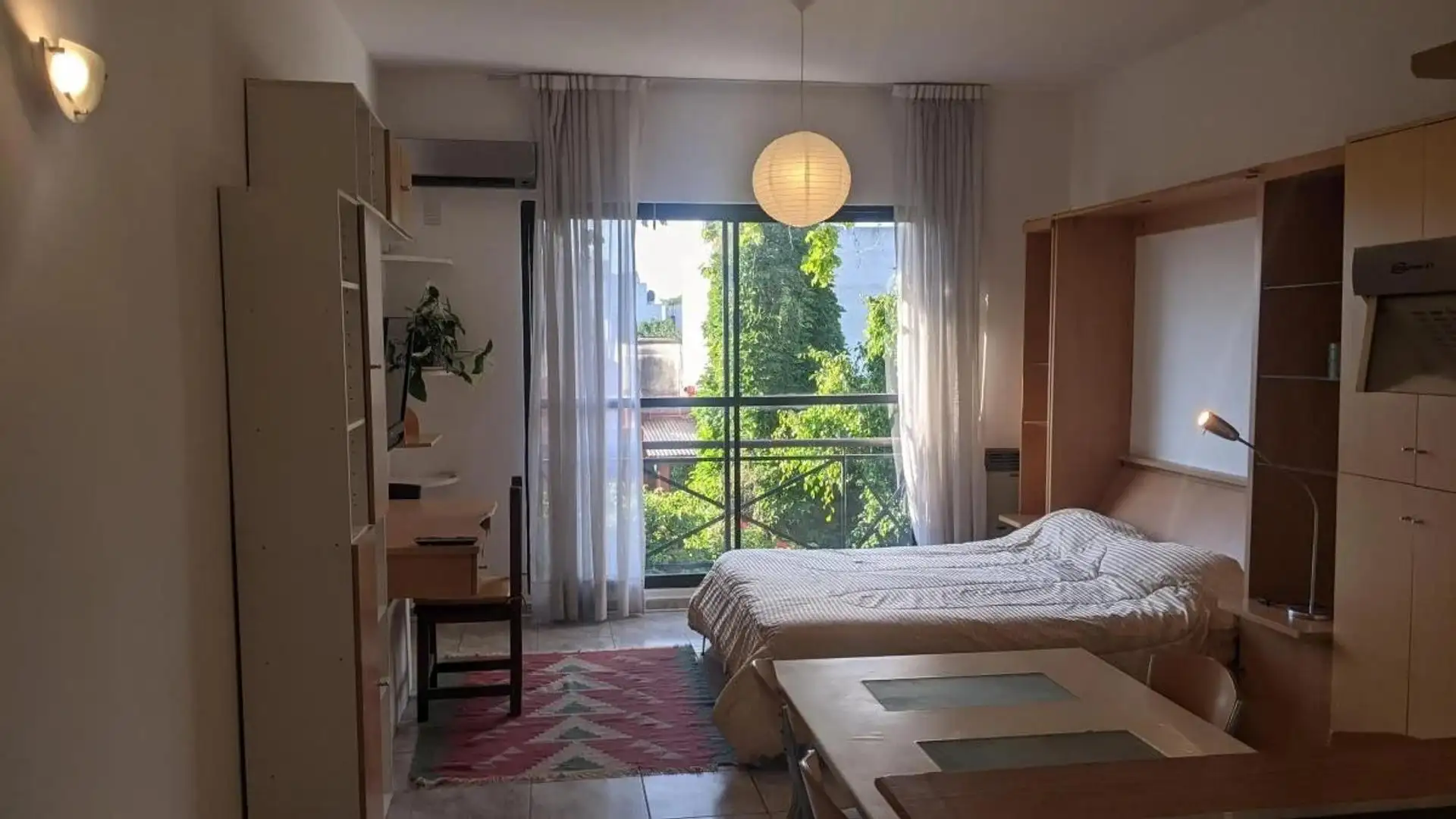 Furnished studio apartment in Núñez