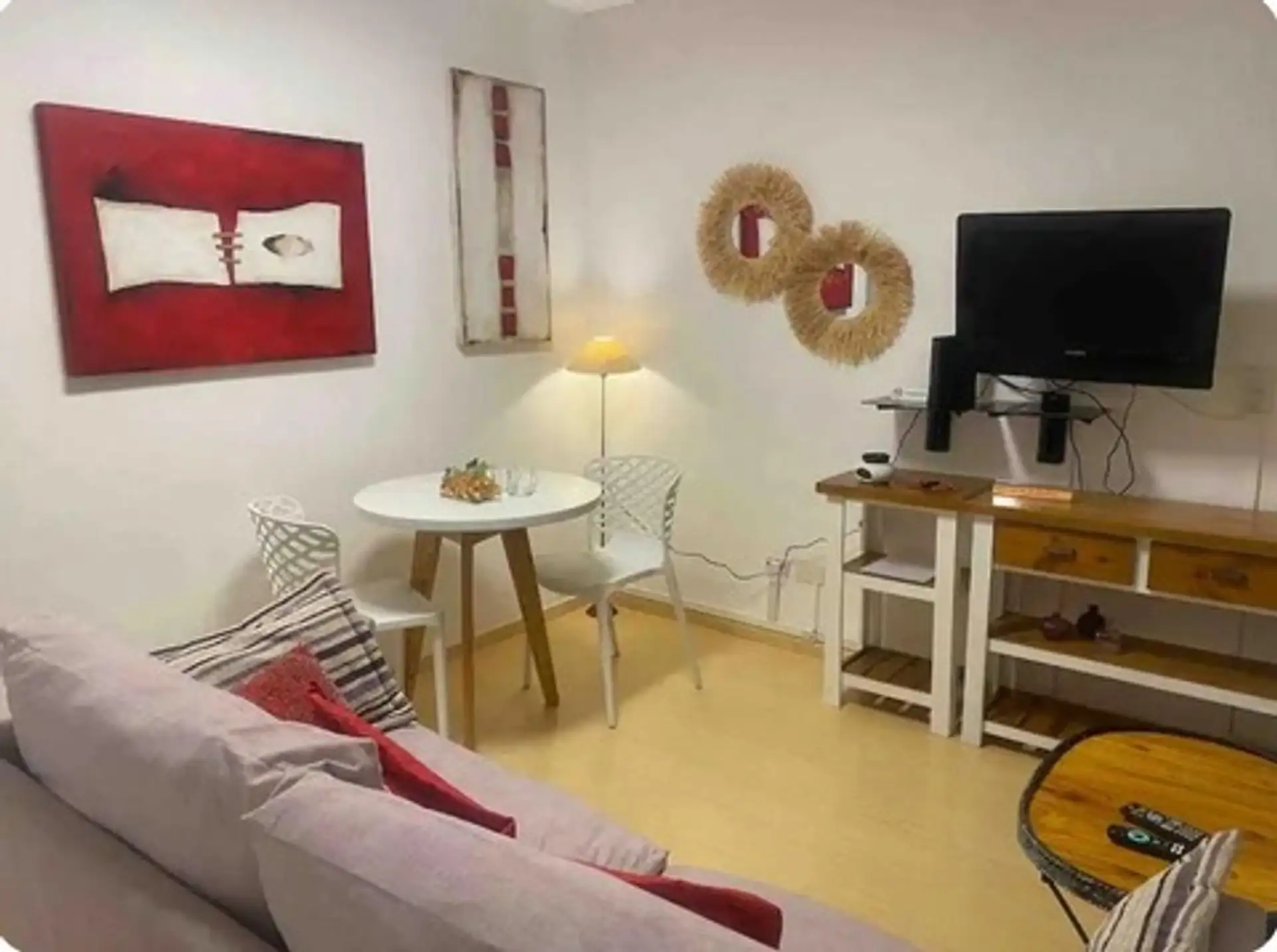 Квартира-студия с разделением в две комнаты в Chacarita