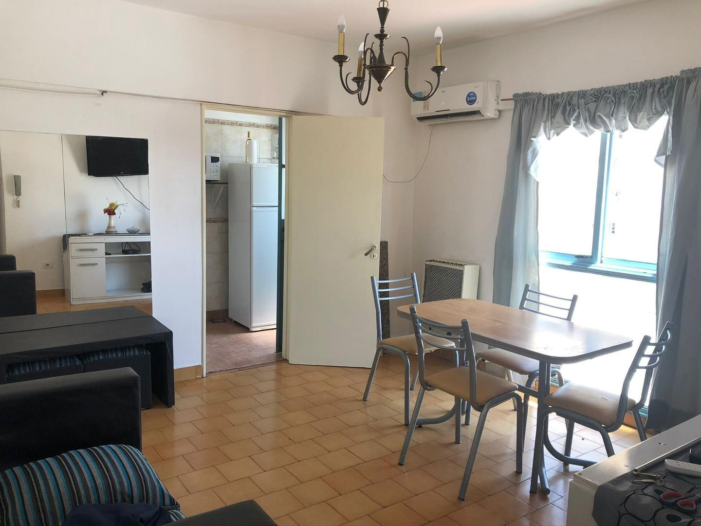 Apartamento mobiliado de 2 dormitórios em Balvanera