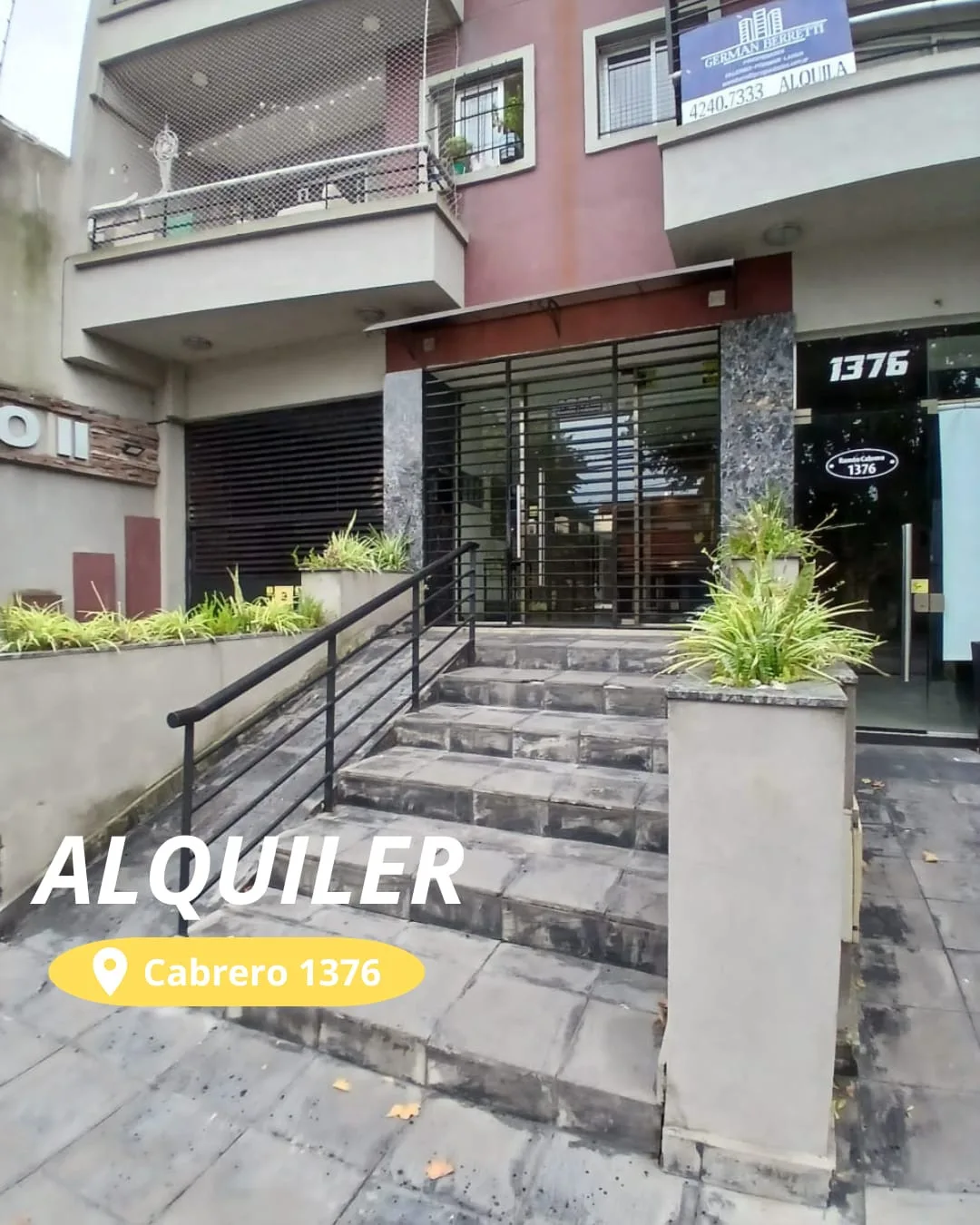 Apartamento de 1 dormitório com varanda em Lanús