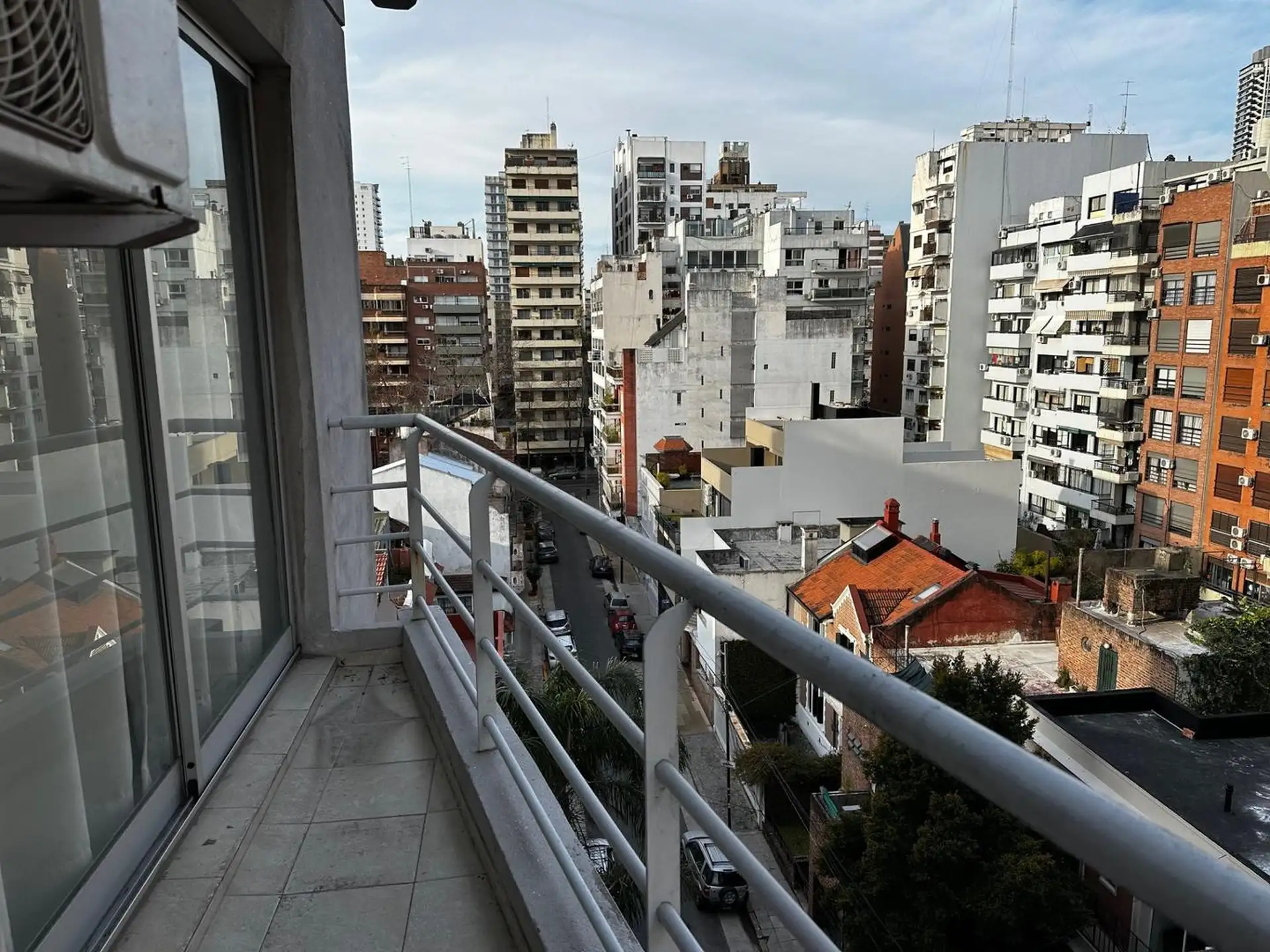 Apartamento de 1 quarto com varanda em Palermo