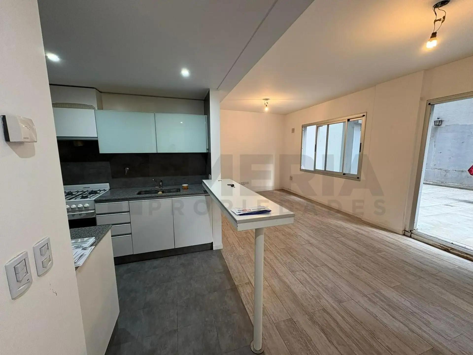 Apartamento de 1 quarto em Palermo com pátio/terraço de 32 m²