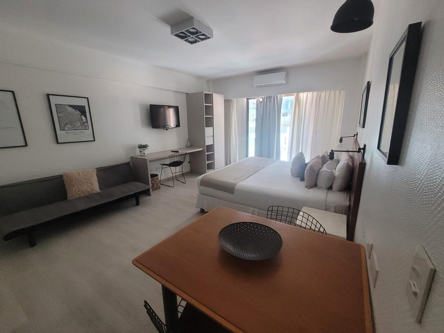 Monoambiente equipado en alquiler temporal en Retiro