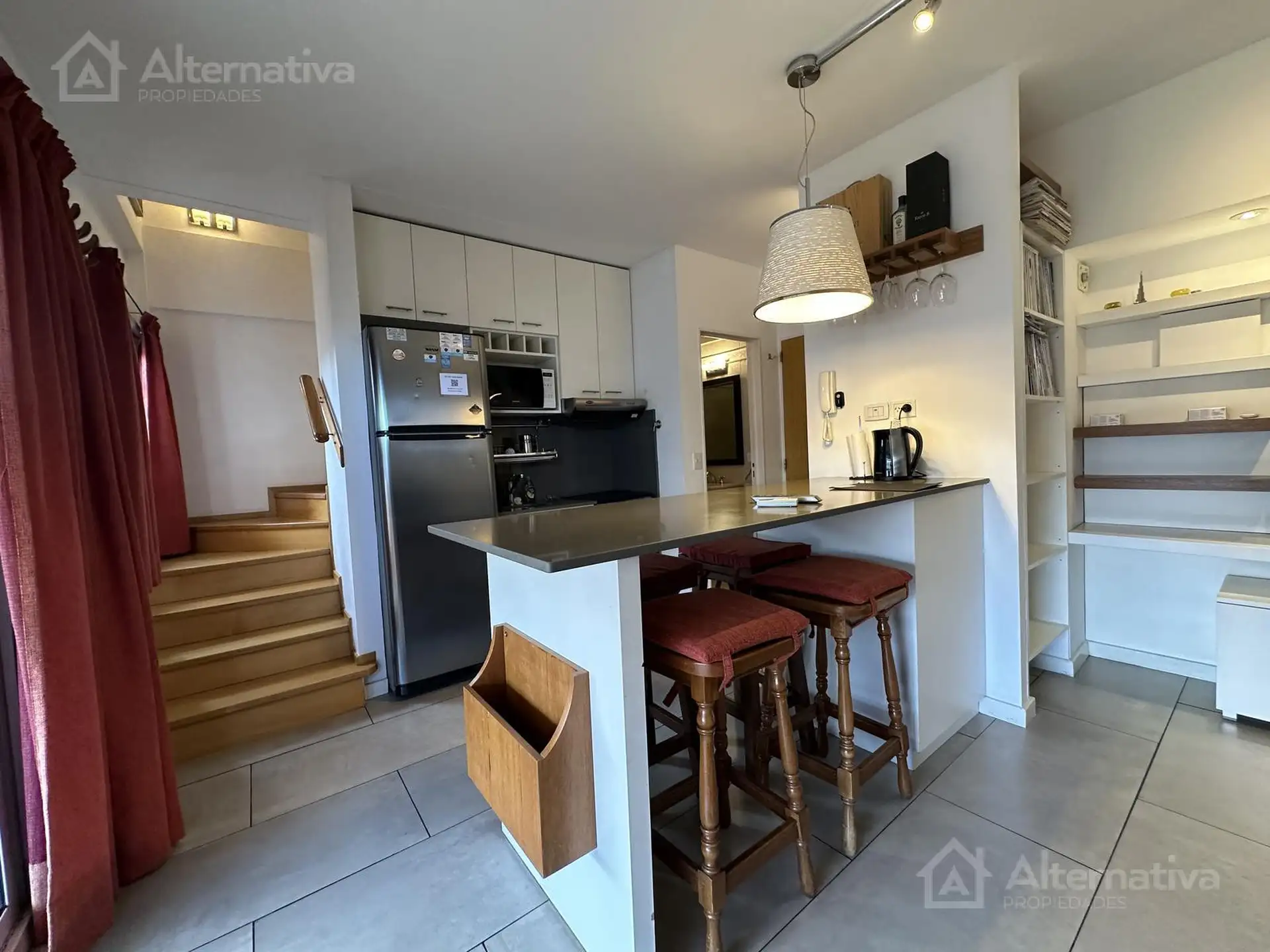 Departamento dúplex de 2 ambientes amoblado en Puerto Madero