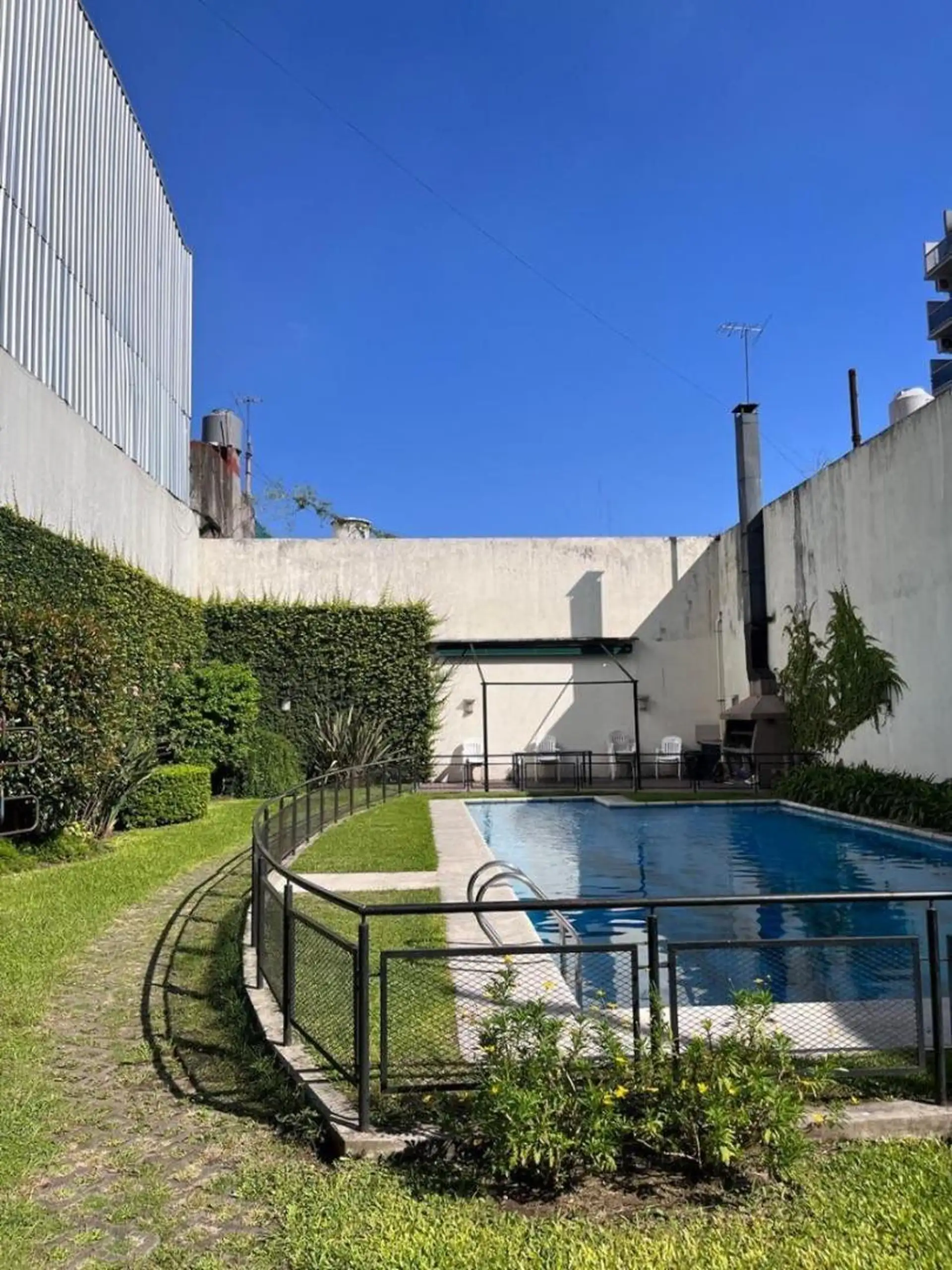 Departamento de 1 dormitorio en Almagro Norte con pileta y jardín
