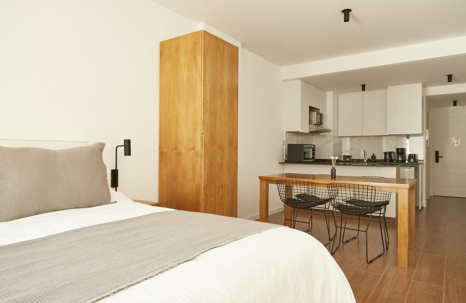 Квартира-студия с балконом в Balvanera