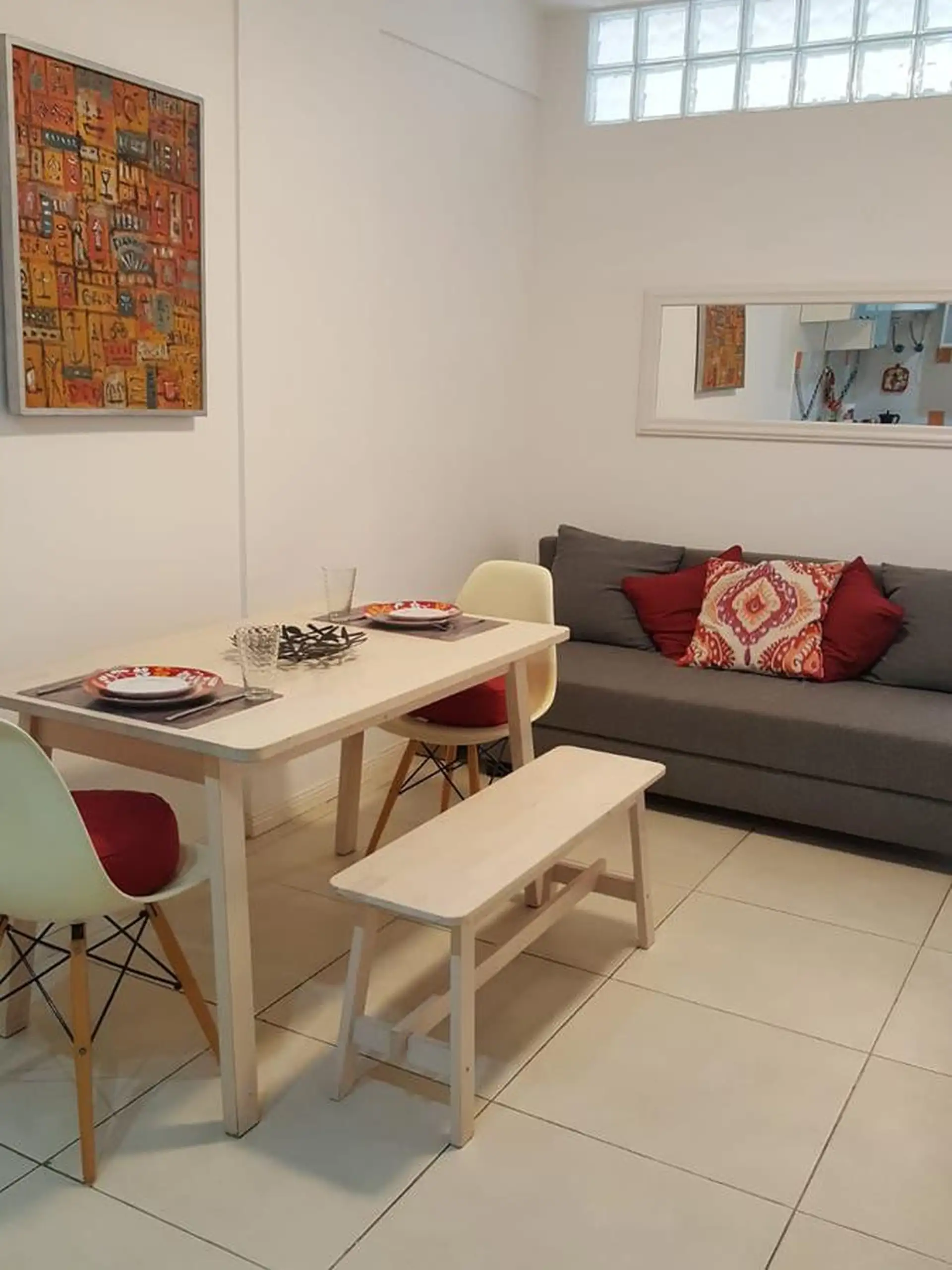 Departamento de 2 ambientes amoblado para 3 personas en Monserrat