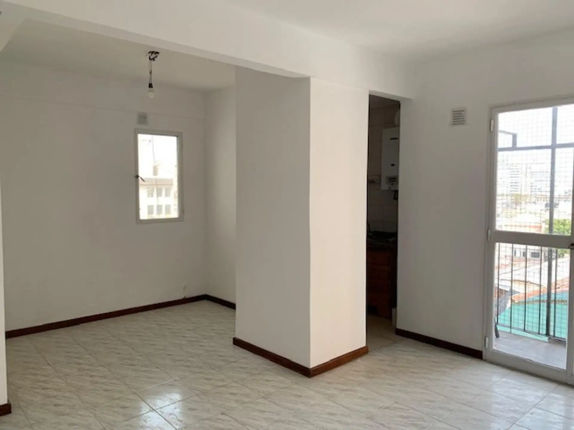 Apartamento de dois ambientes com 1 dormitório em Balvanera