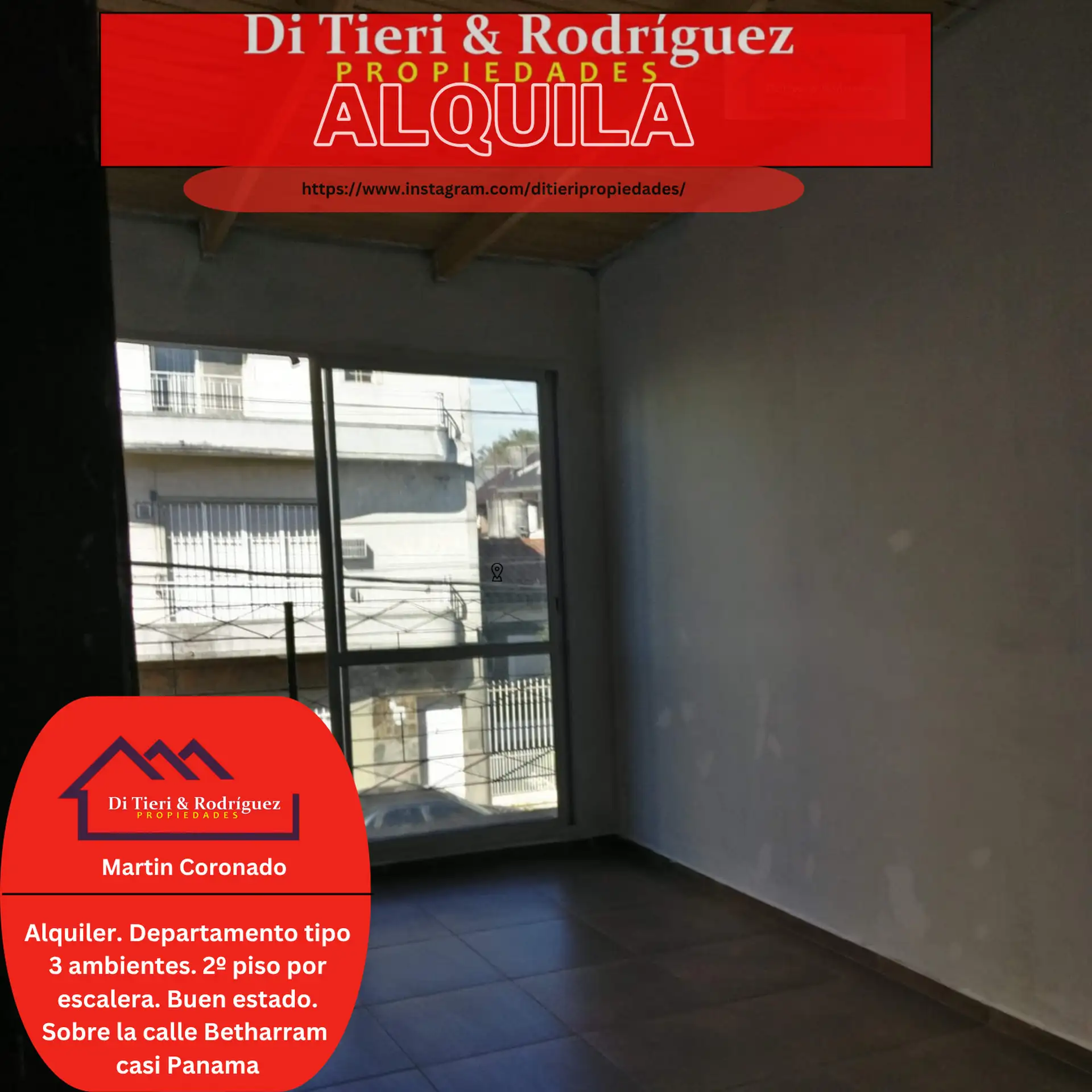 Departamento en Alquiler en Martin Coronado, Partido de Tres de Febrero
