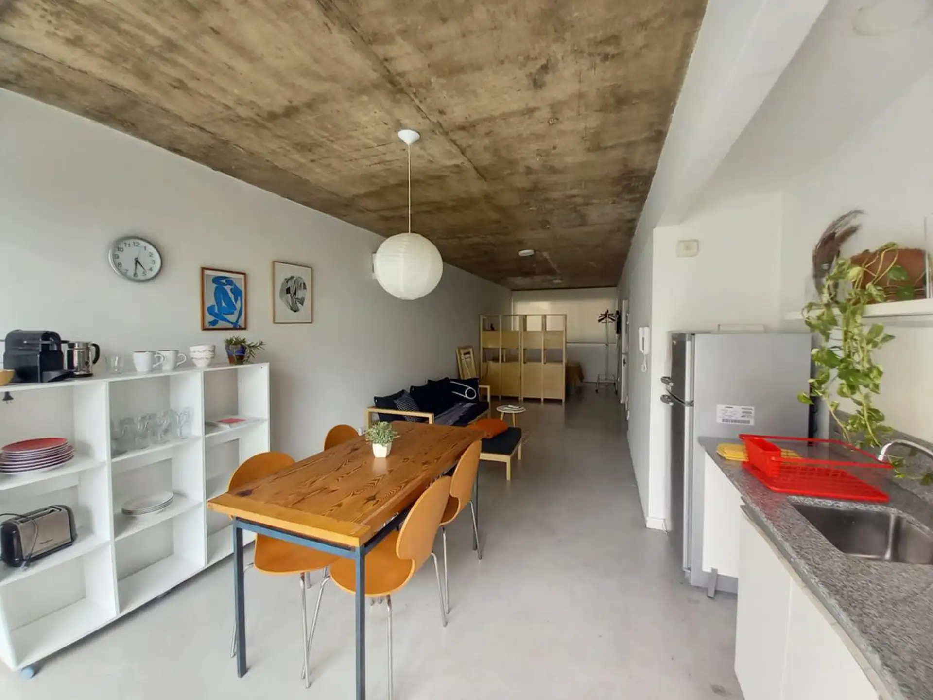 Departamento amoblado de 1 dormitorio en Almagro