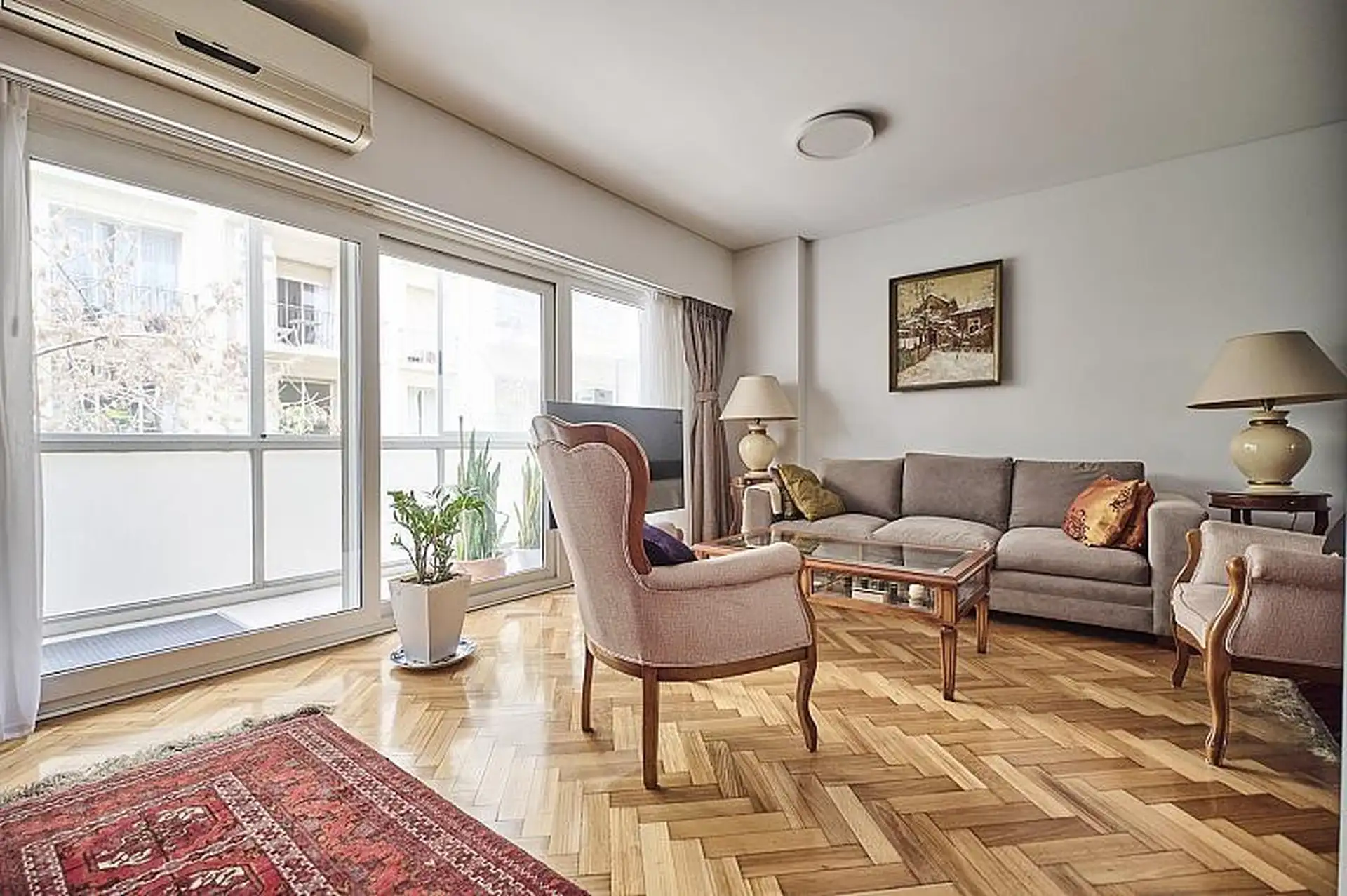 Departamento amoblado de 3 ambientes en Recoleta