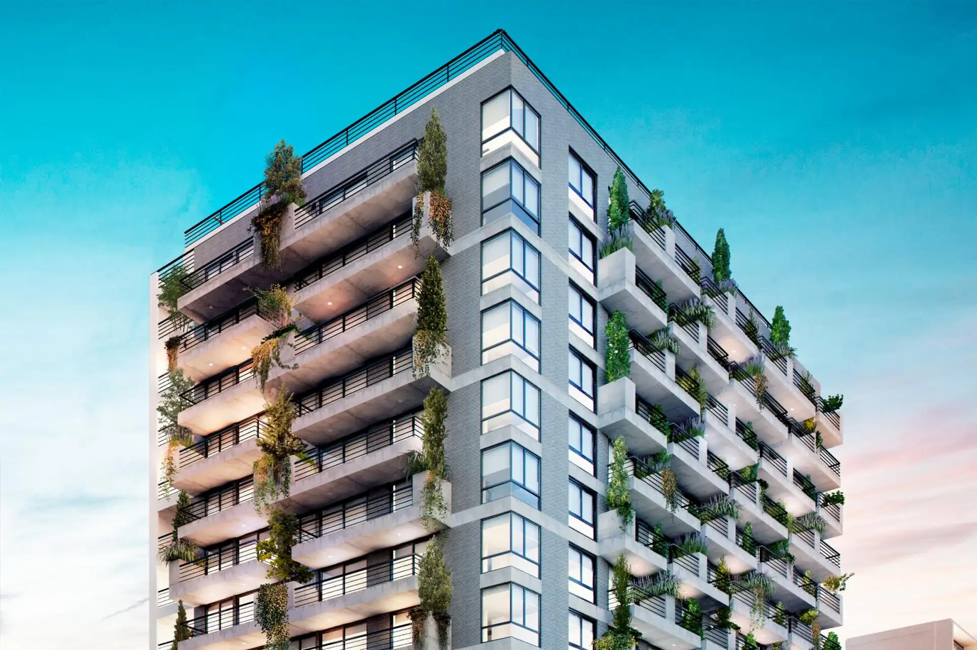 Kitnet de 33 m² com varanda em Balvanera