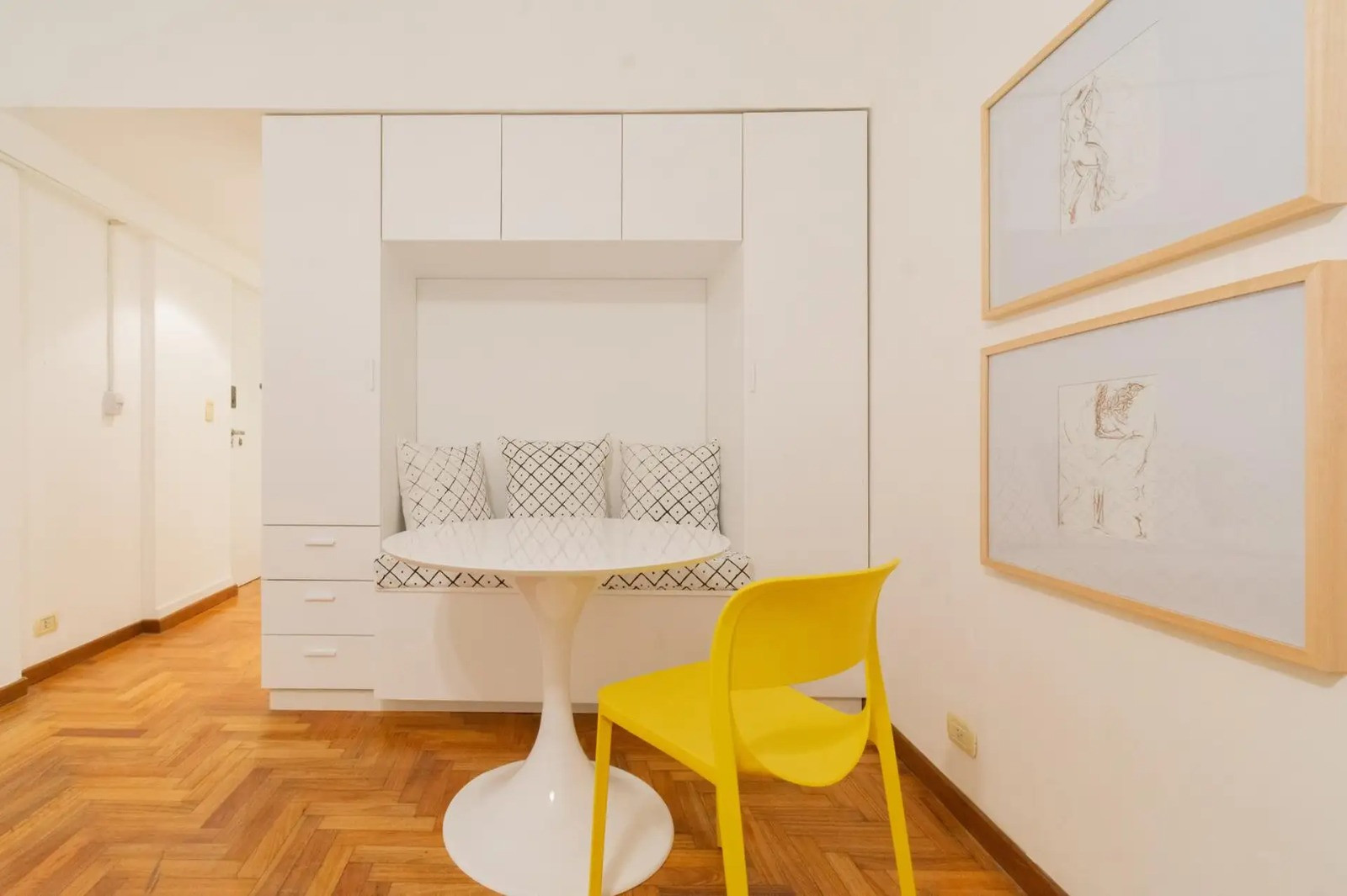 Departamento amoblado de 1 dormitorio en Palermo