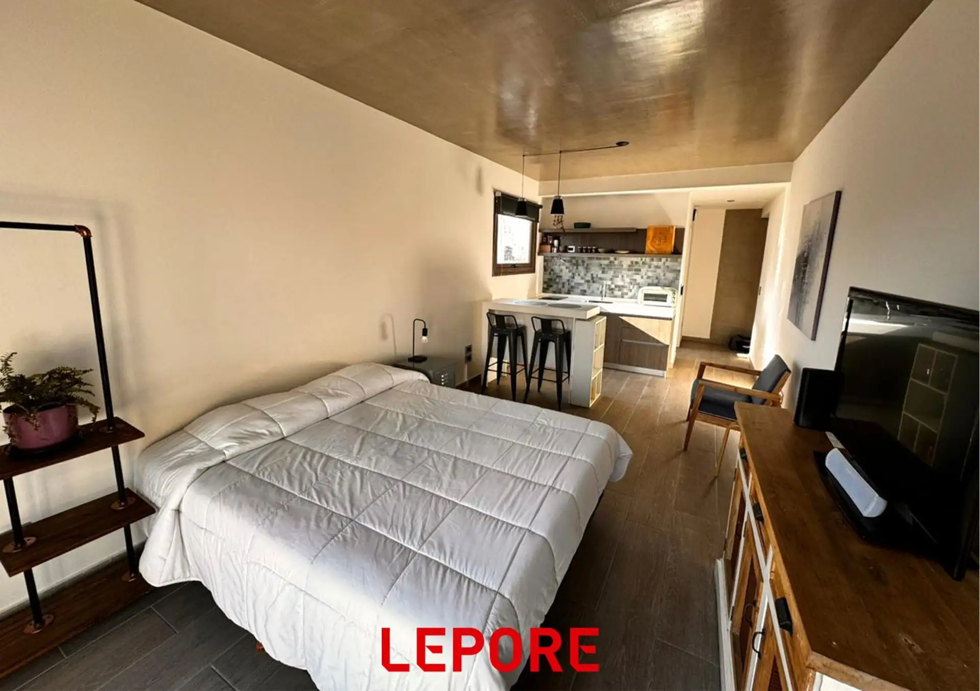 Studio apartment in Palermo with balcony