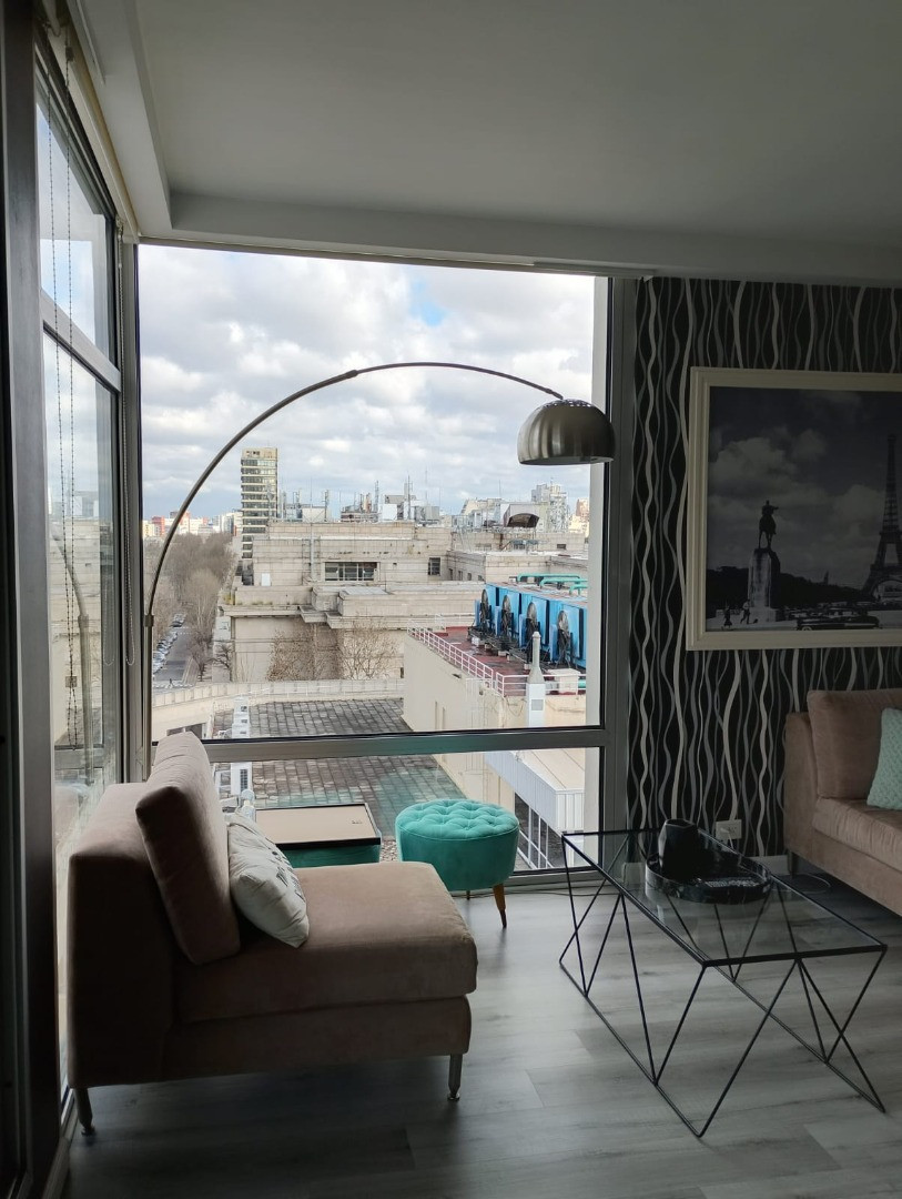 Apartamento de 3 ambientes com 2 quartos para estadias em San Telmo