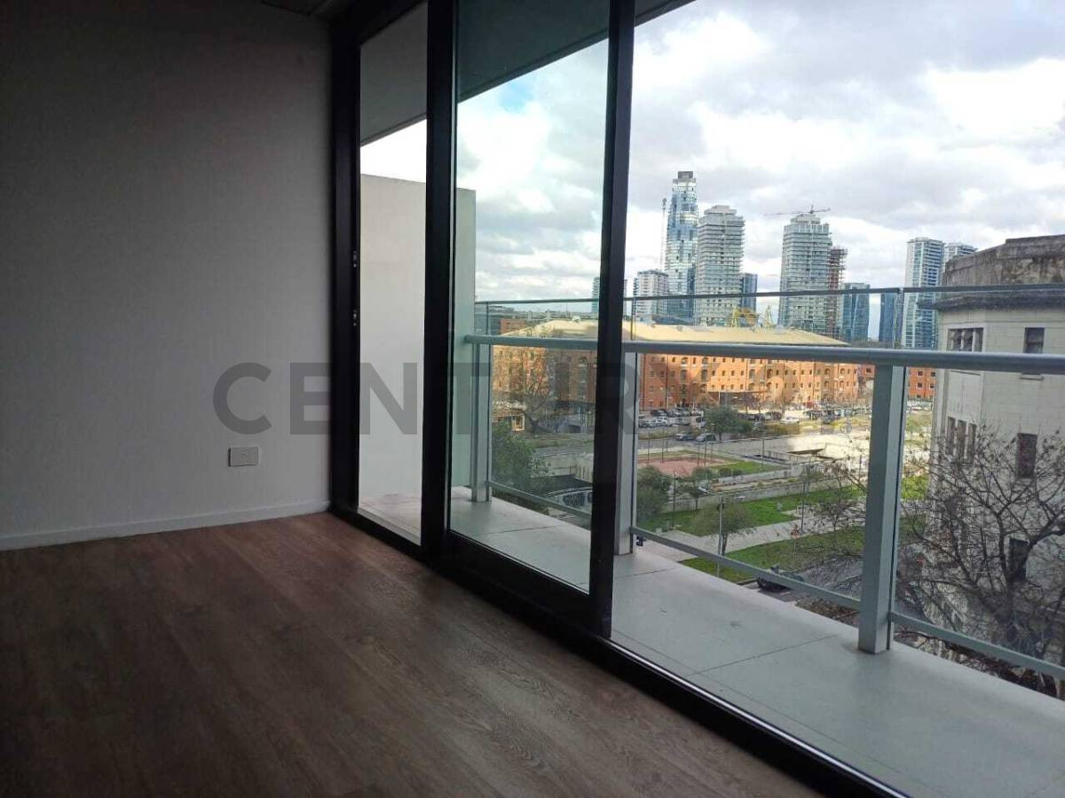 Kitnet com varanda e vaga de garagem em Puerto Madero