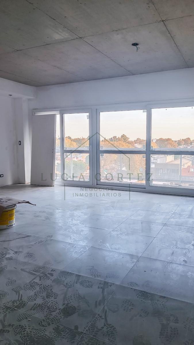 Departamento a estrenar de 1 dormitorio con cochera en Villa Martelli