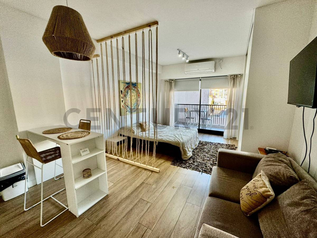 Departamento monoambiente amoblado en Almagro