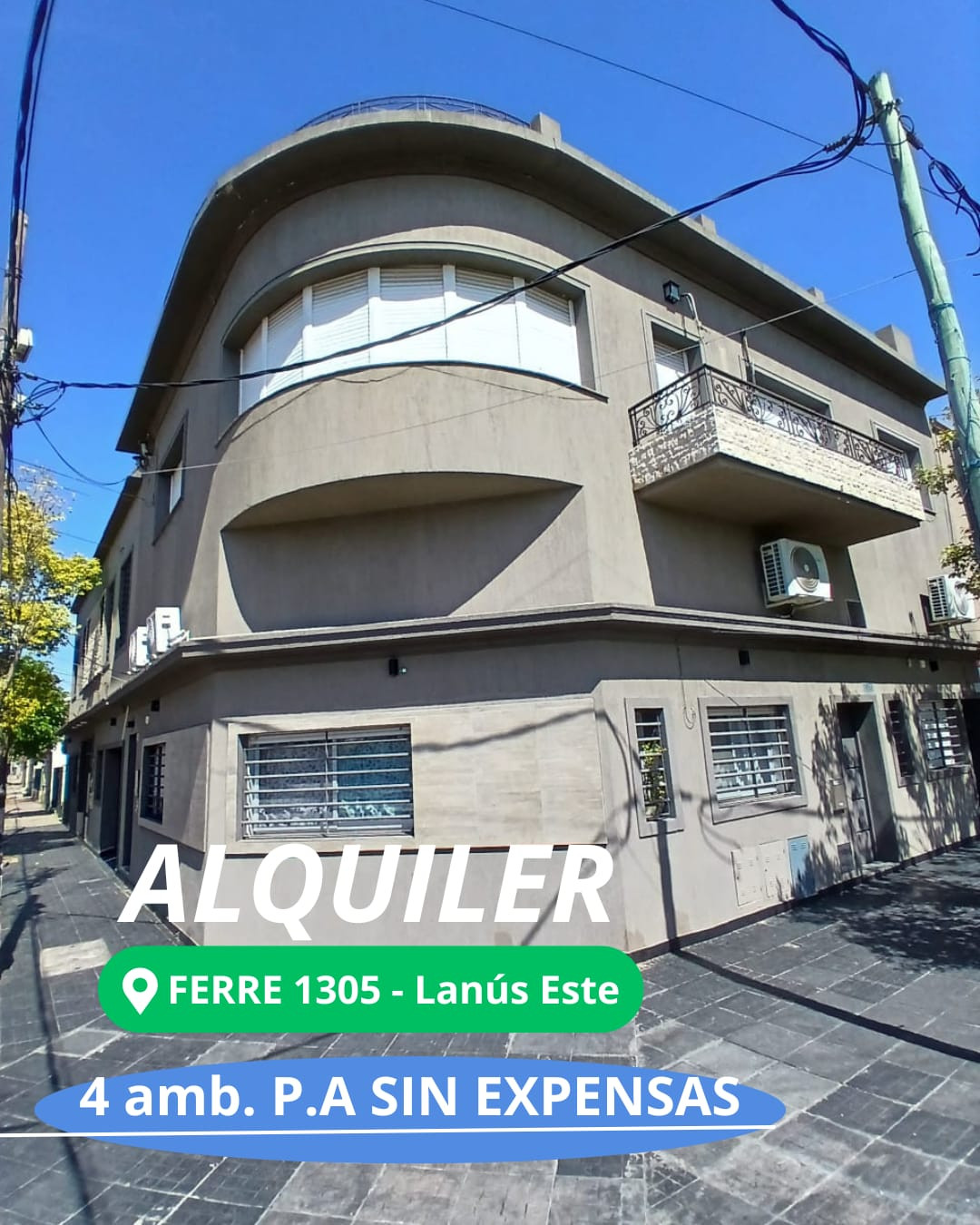 Apartamento com 2 dormitórios em Lanús Este