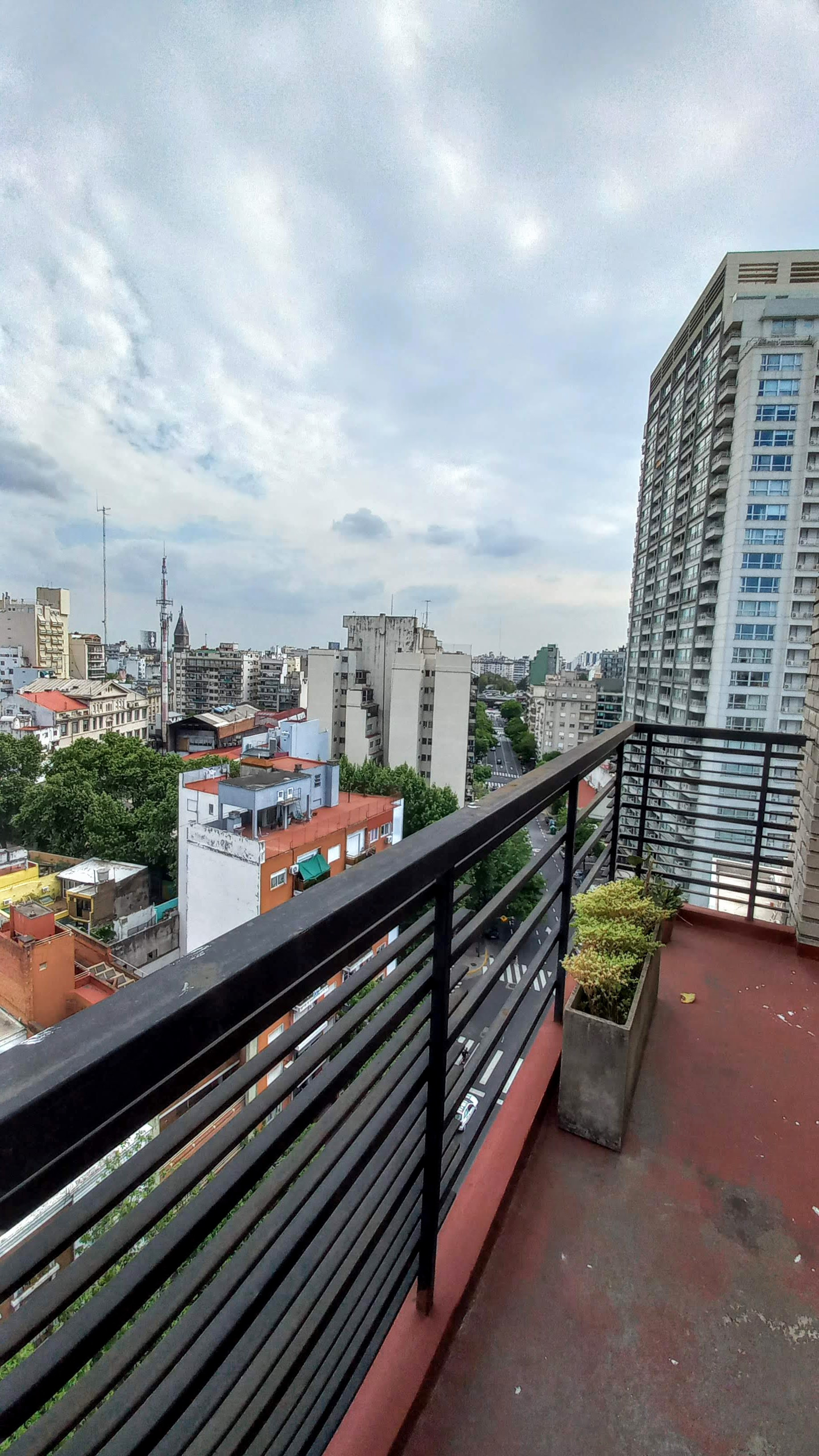 Kitnet de 1 banheiro com varanda em San Telmo