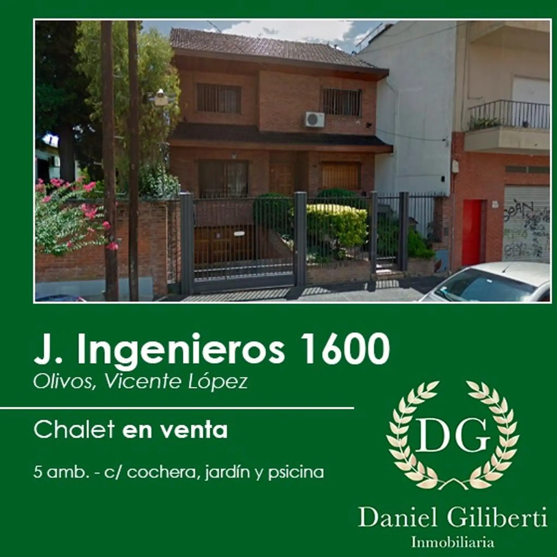 Four-bedroom house in Olivos