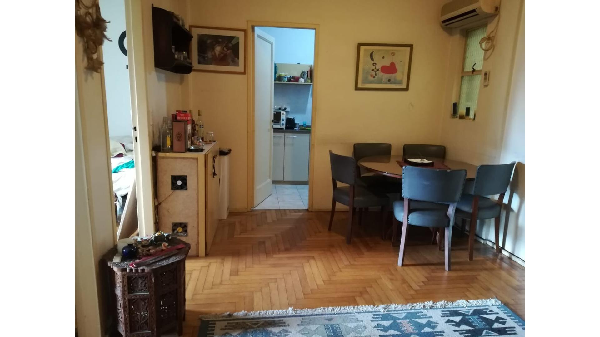 Apartamento mobiliado de 2 dormitórios em Balvanera