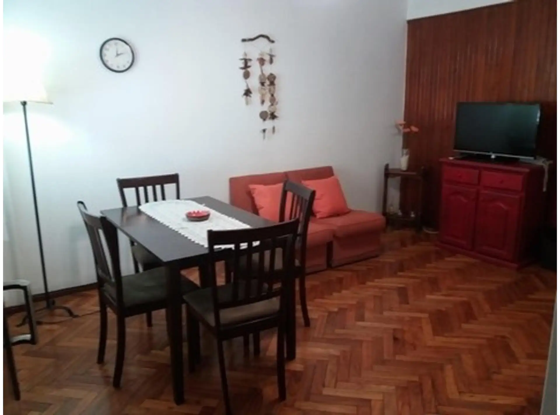 Apartamento de 3 ambientes com 2 quartos com varanda em Palermo