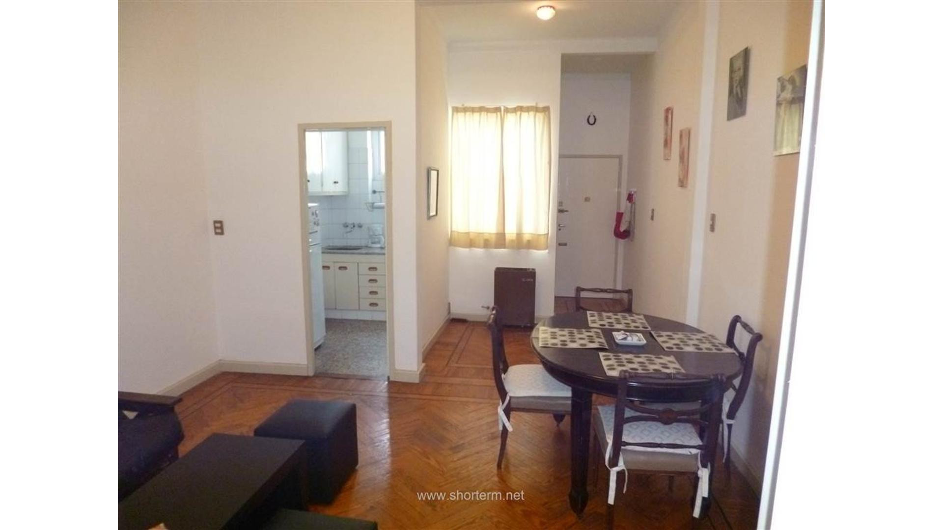 Apartamento de 1 quarto em Balvanera
