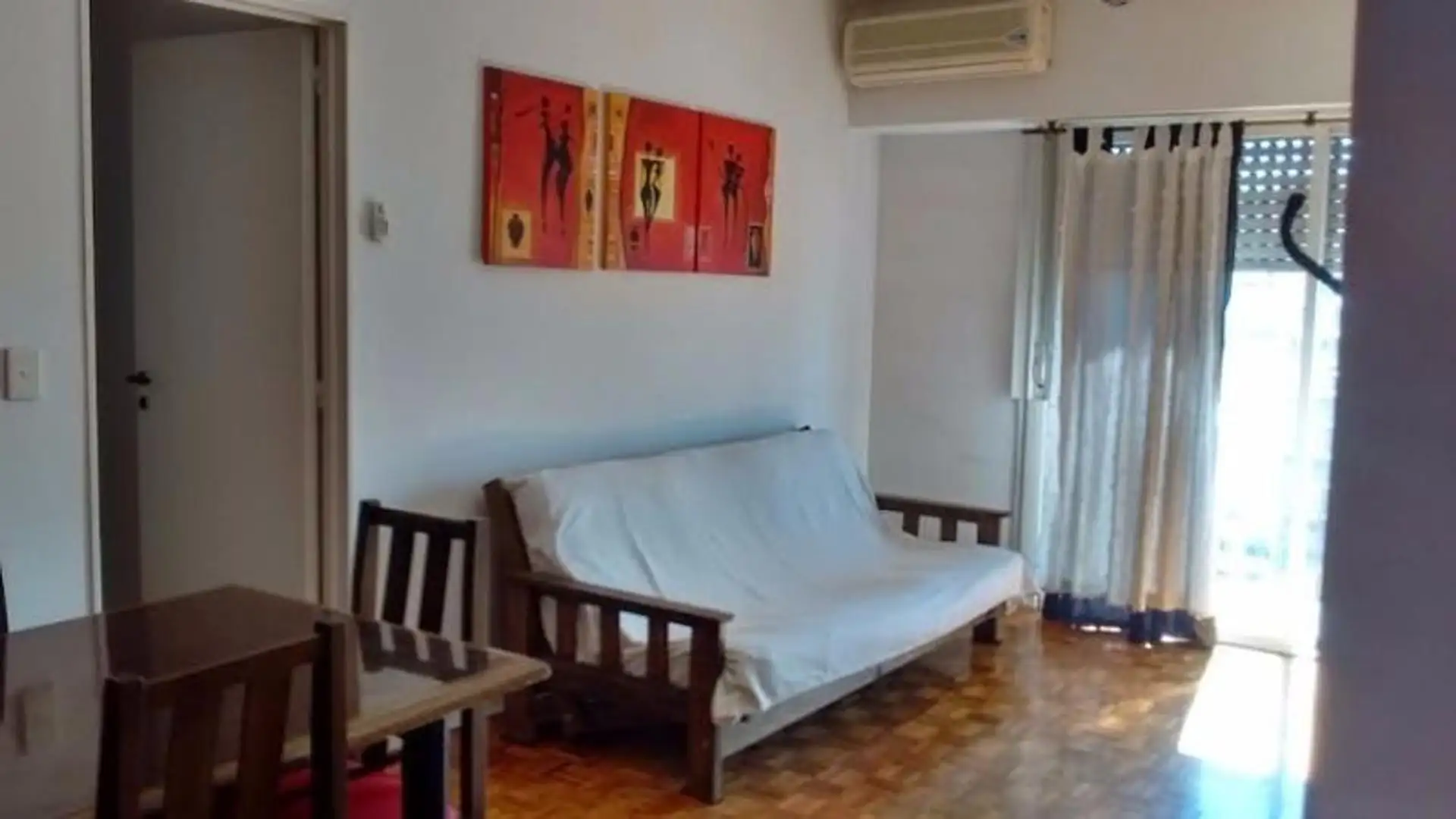 Двухкомнатная квартира с мебелью в Villa Crespo