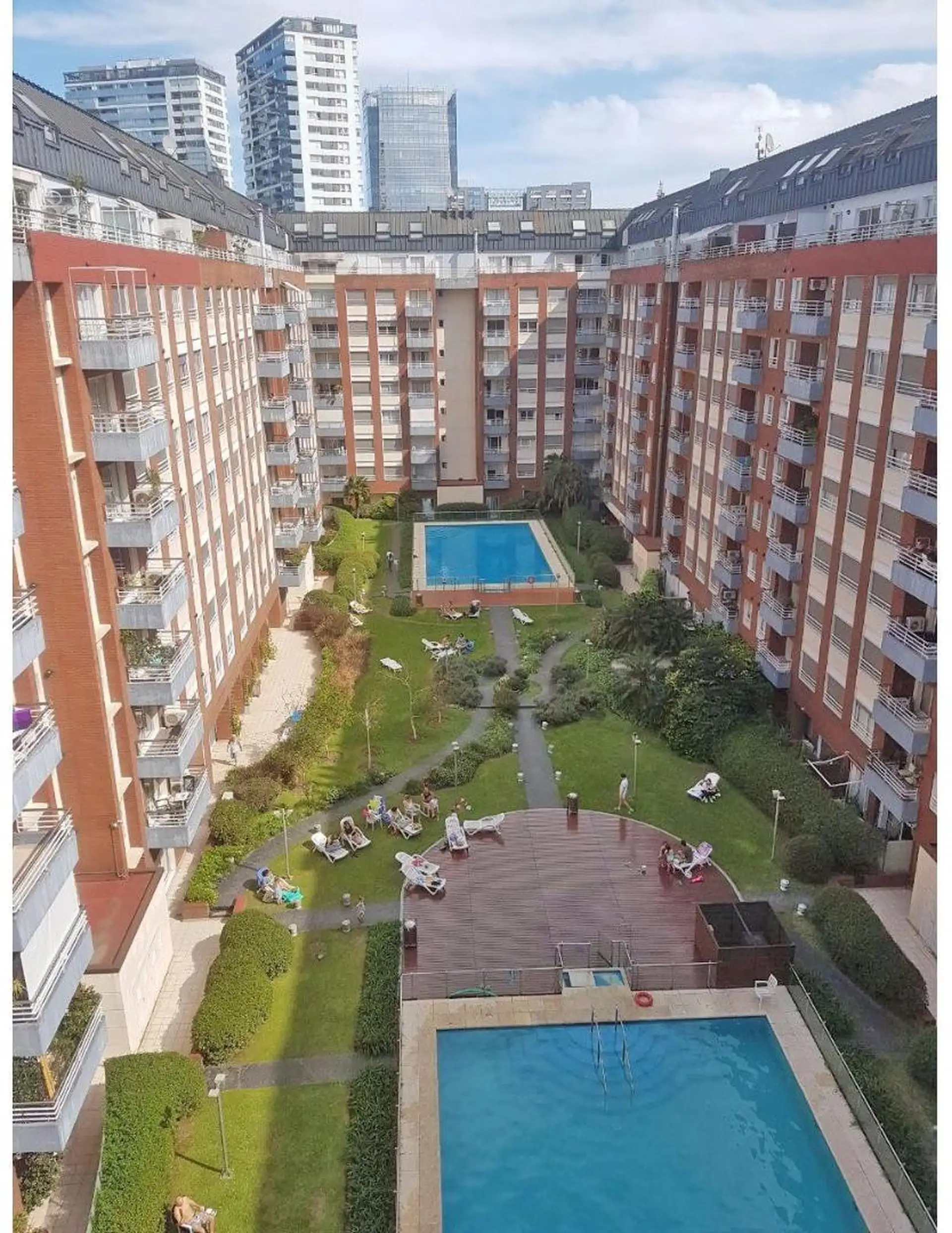 Квартира-студия с балконом в Puerto Madero