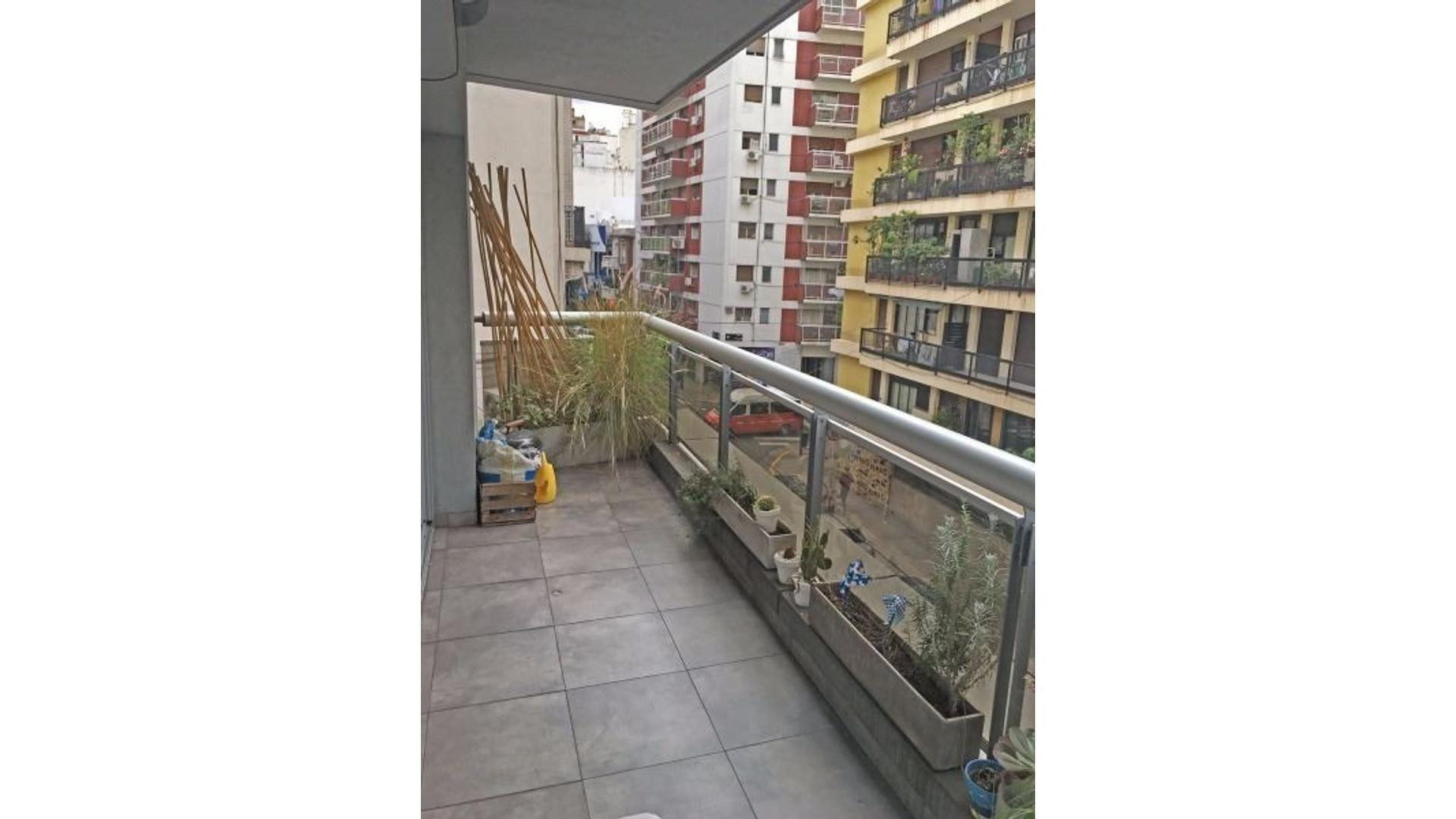 Apartamento de dois ambientes mobiliado em Recoleta