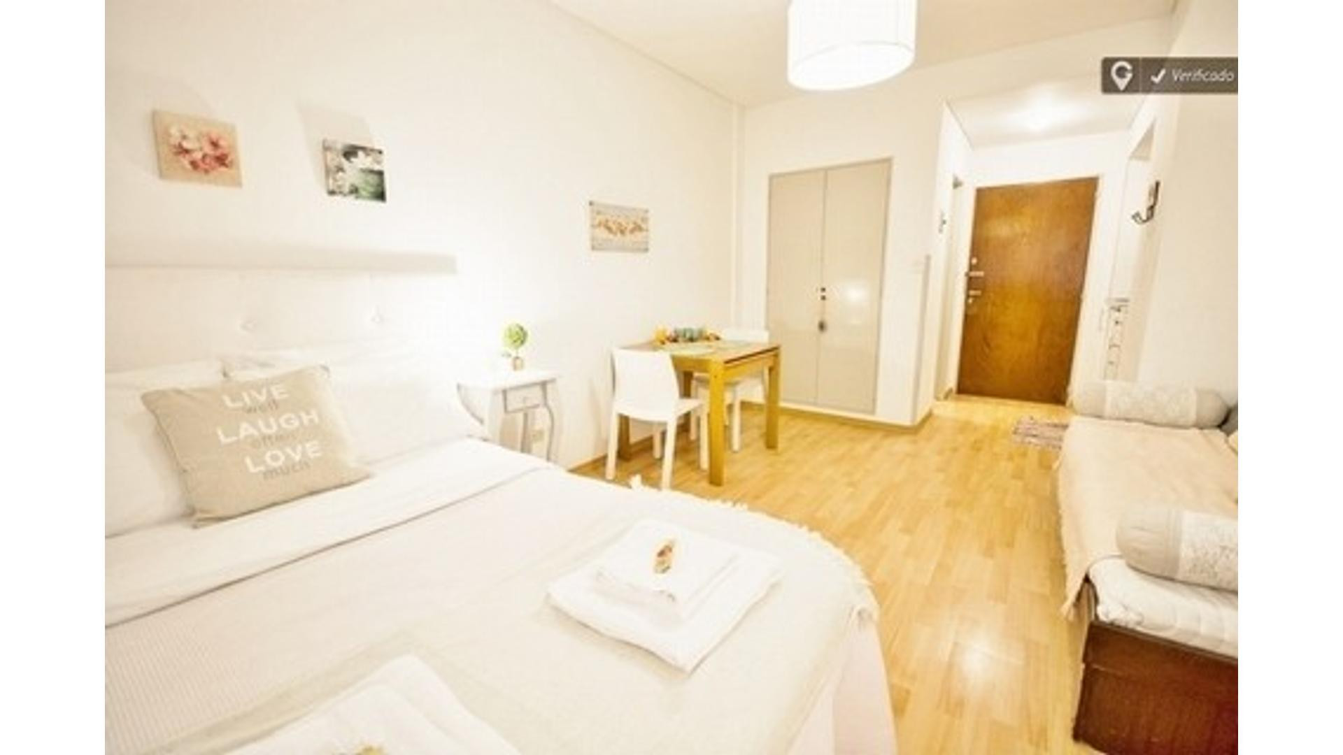 Departamento amoblado de 1 ambiente en Retiro