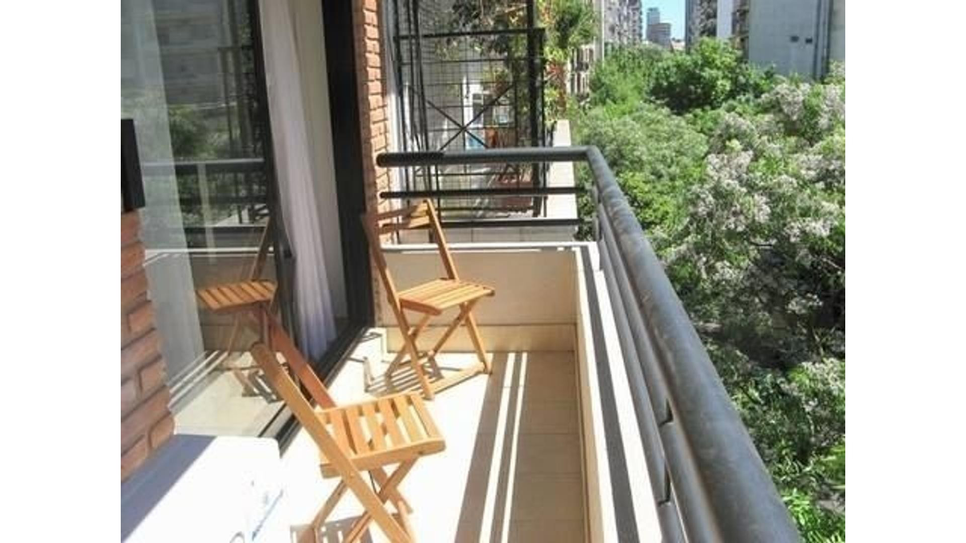 Однокомнатная квартира с мебелью в Villa Crespo