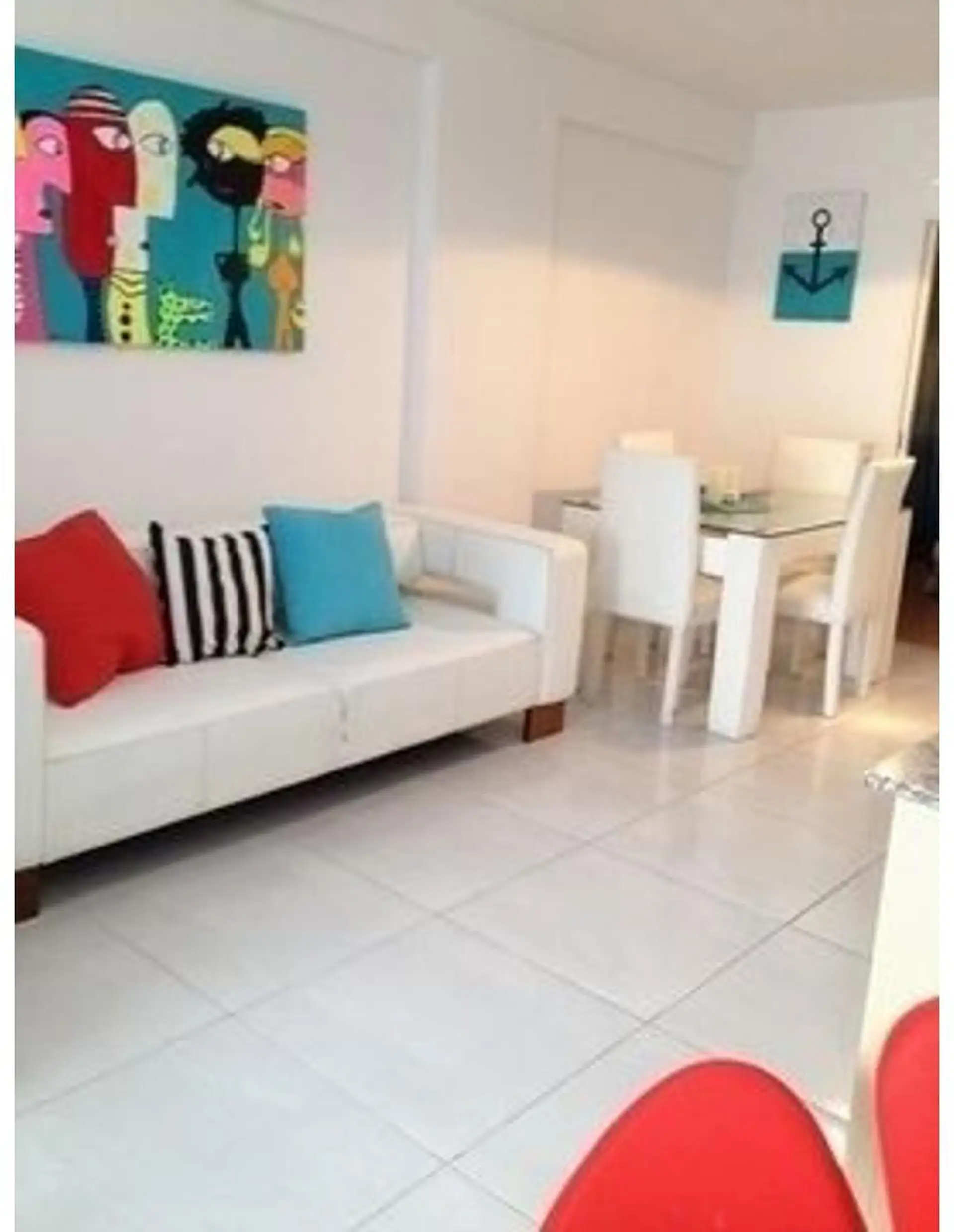 Apartamento mobiliado de um ambiente com varanda em Chacarita