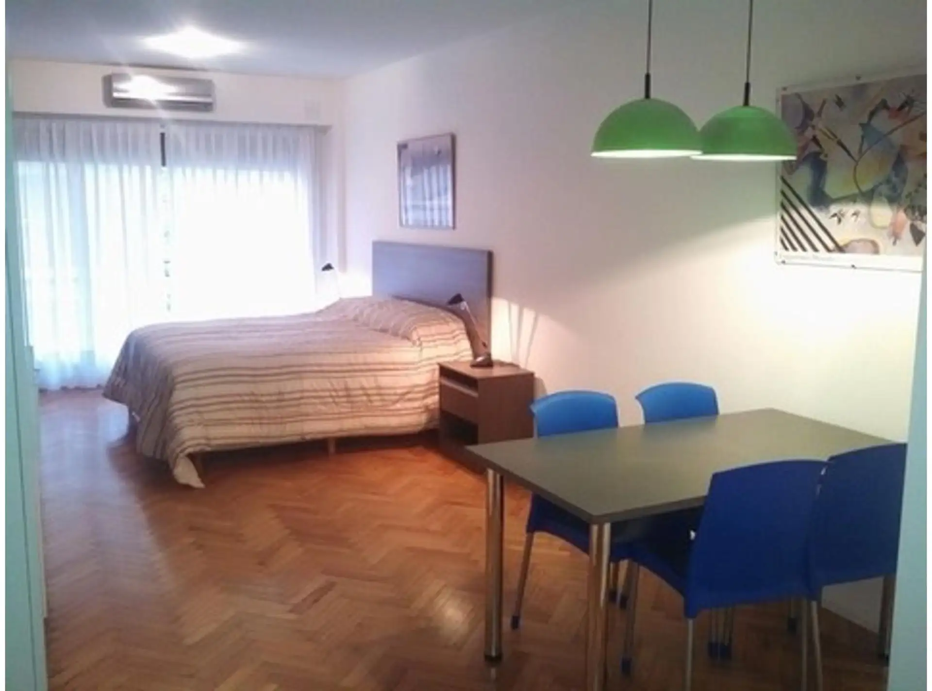 Departamento amoblado de 1 ambiente en Almagro