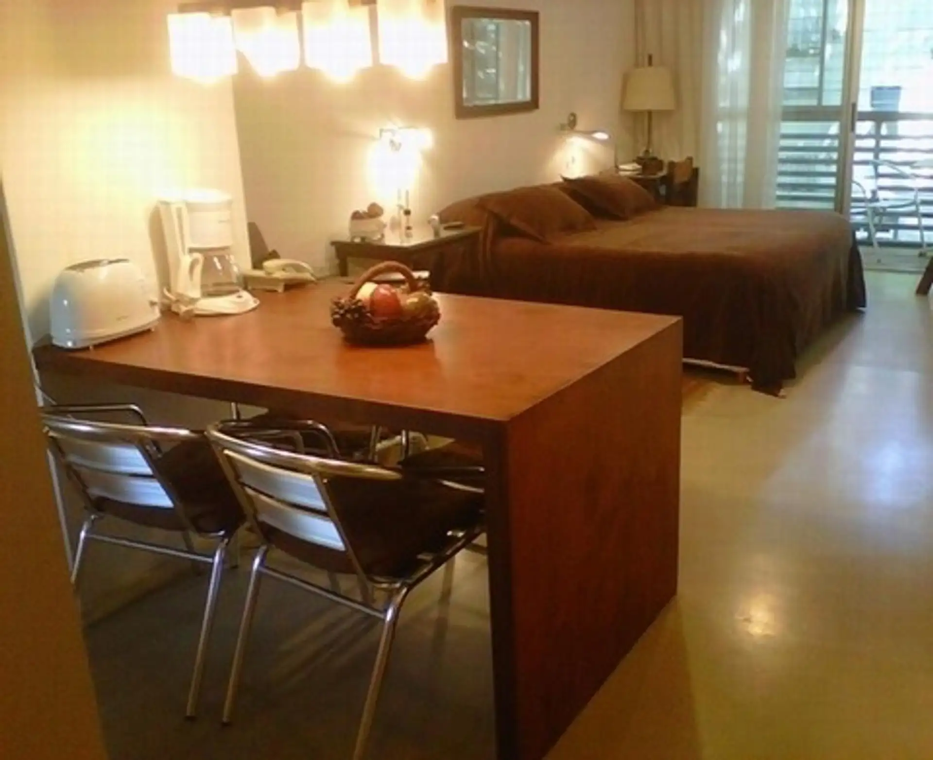 Квартира с 1 спальней с балконом в Palermo Hollywood