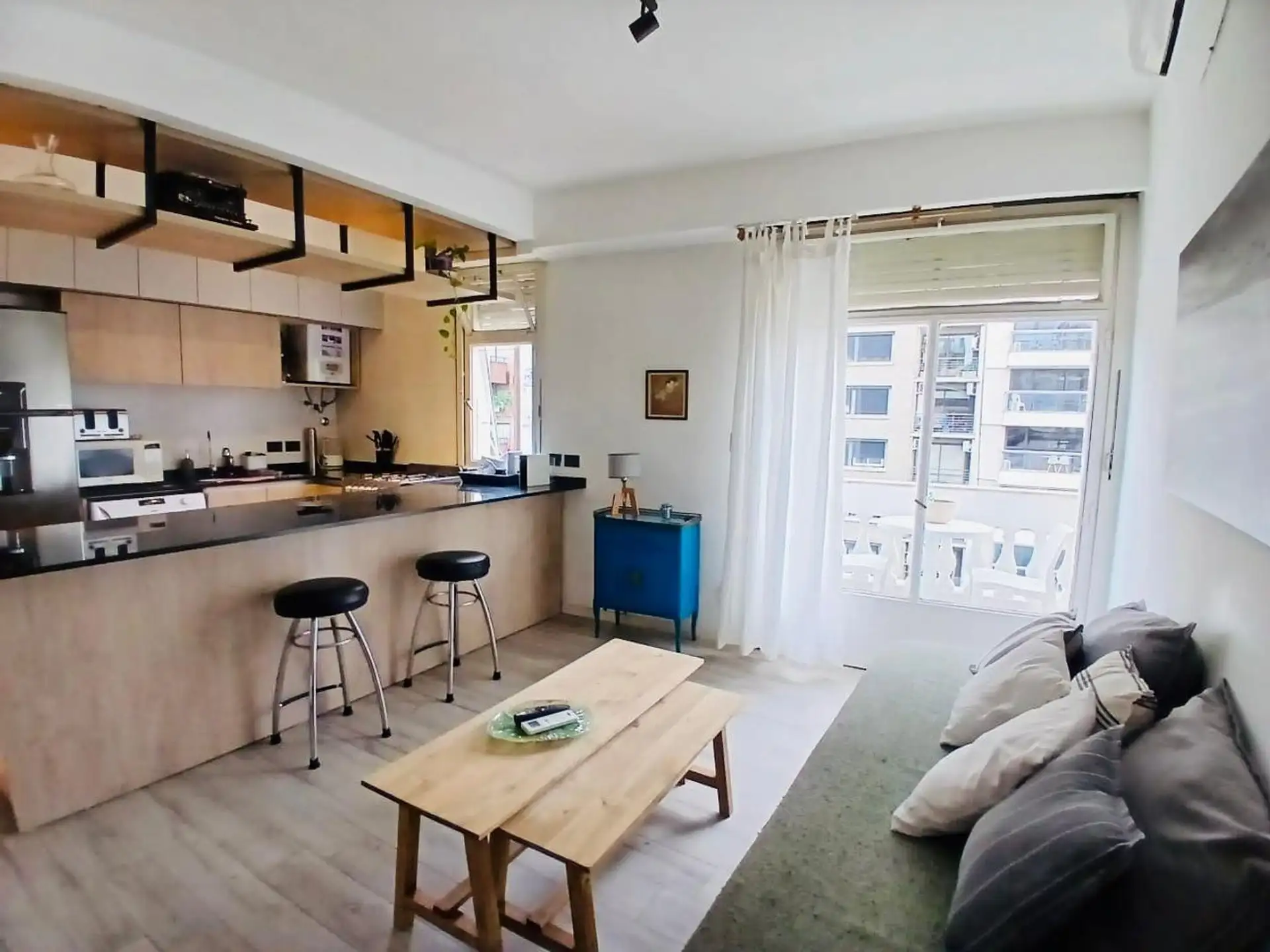 Apartamento mobiliado de 1 quarto em Palermo
